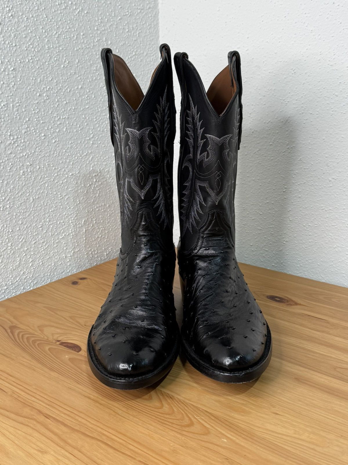 Other Pinto Ranch Full Quill Ostrich Boots Size 11.5 Size US 11.5 / EU 44-45 - 2 Thumbnail