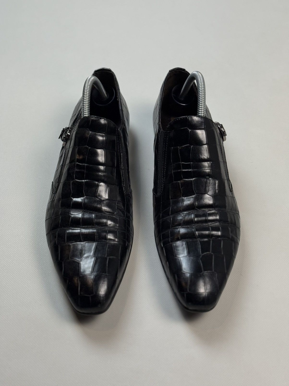 Other Cesare Paciotti Crocodile Leather Monk Strap Dress Shoes Size US 9 / EU 42 - 9 Thumbnail