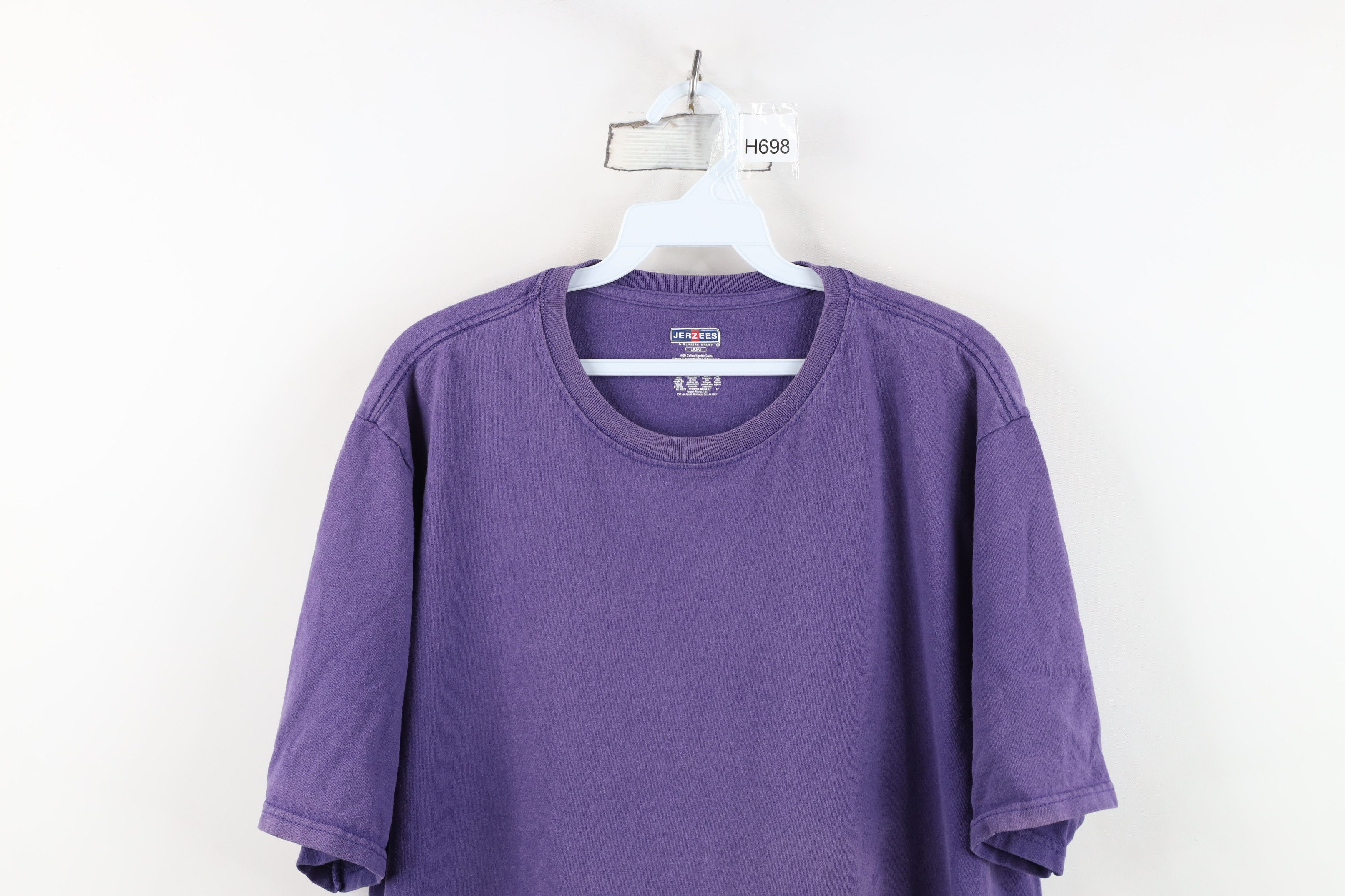 Vintage Vintage Y2K Streetwear Short Sleeve T-Shirt Purple Cotton Size US L / EU 52-54 / 3 - 2 Thumbnail