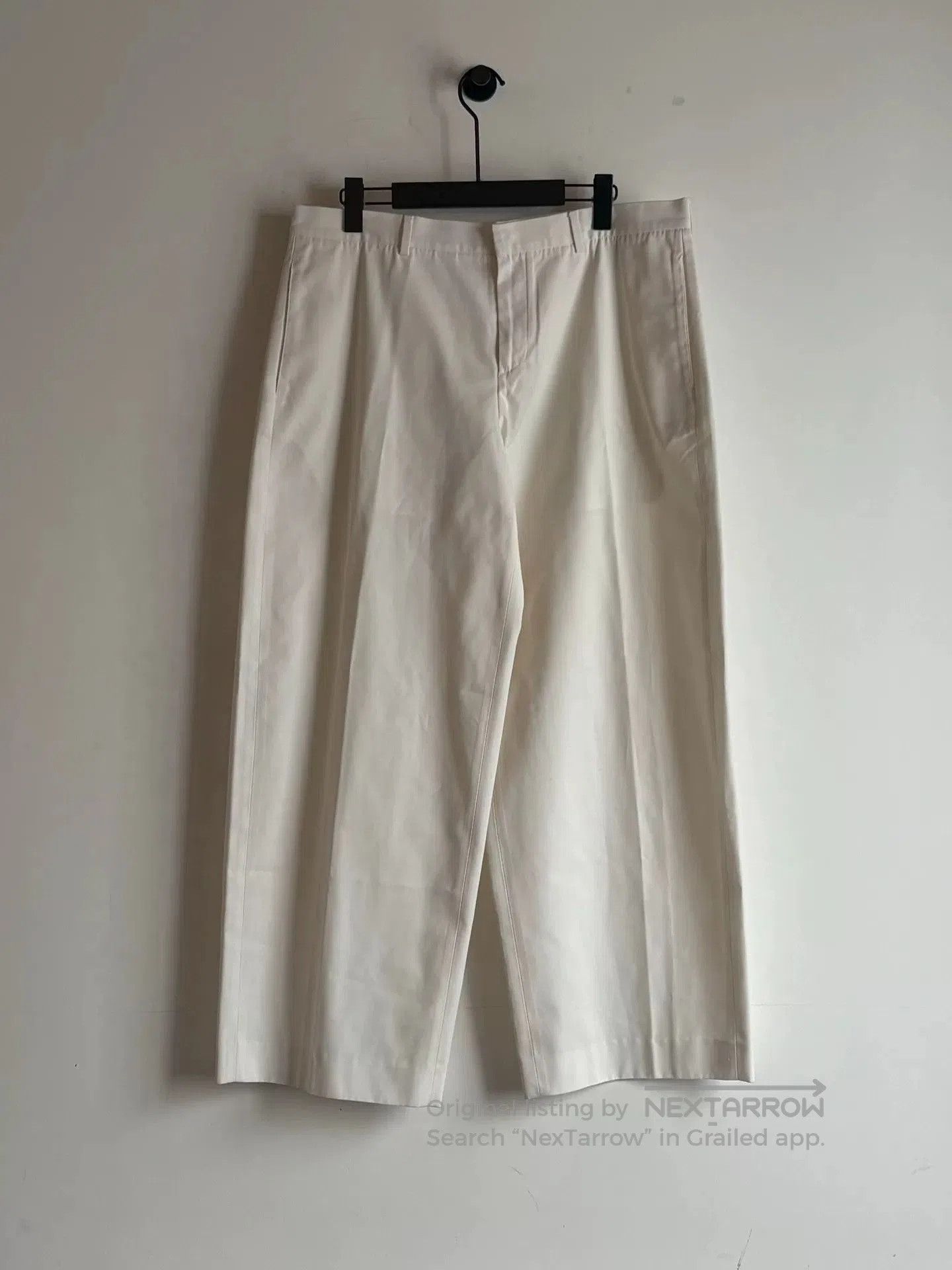 Dior Dior Homme Wide Leg Trousers in Beige. Size US 34 / EU 50 - 1 Thumbnail