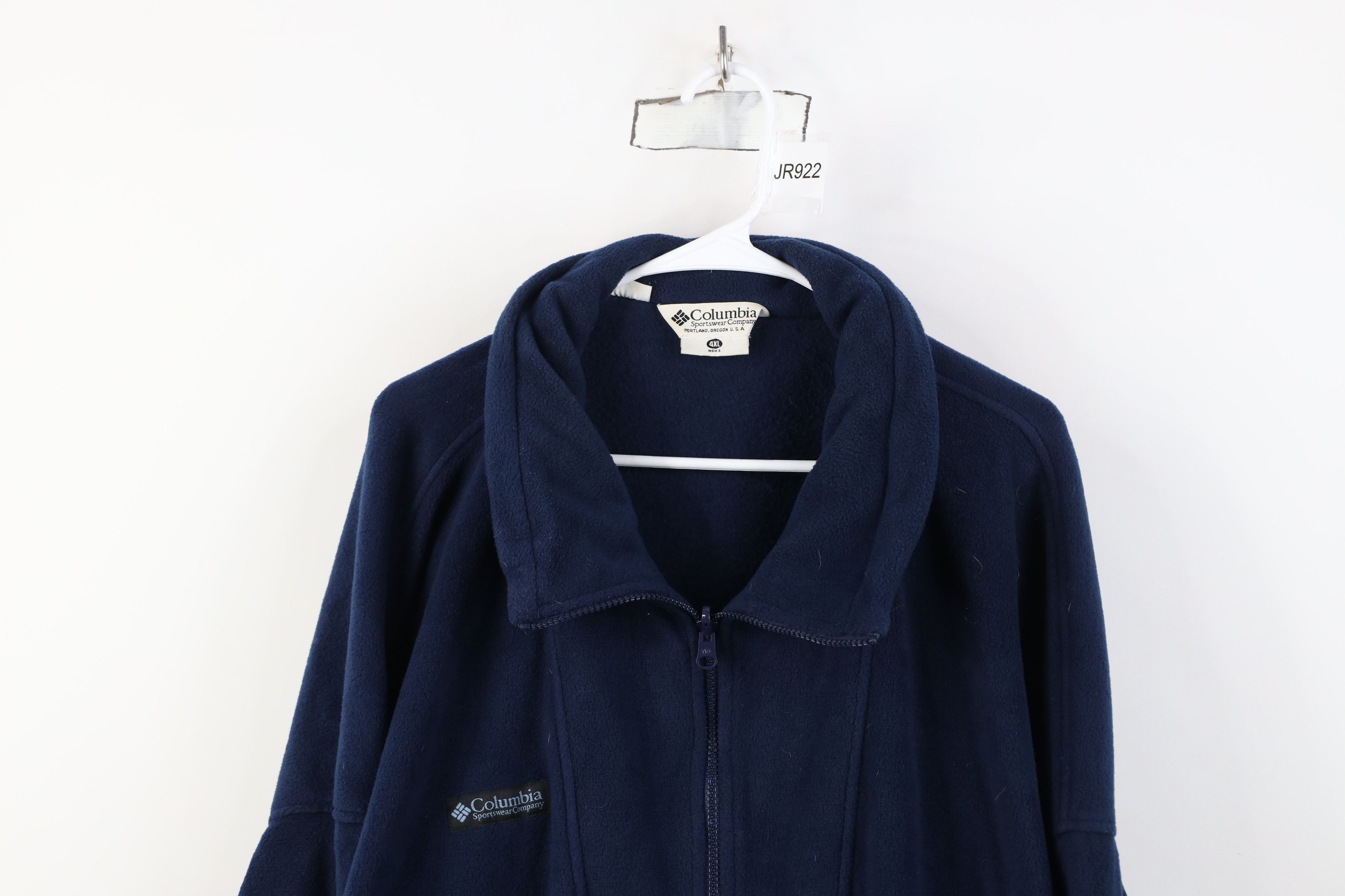 Columbia Vintage 90s Columbia Hooded 2 In 1 Parka Jacket Navy Blue Size US XXL / EU 58 / 5 - 15 Thumbnail
