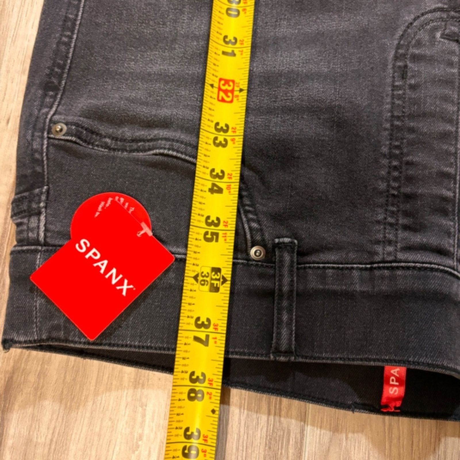 Spanx NWT Spanx Women's Straight Leg Pull On Jeans - Large Size 38" / US 16 / IT 52 - 10 Thumbnail