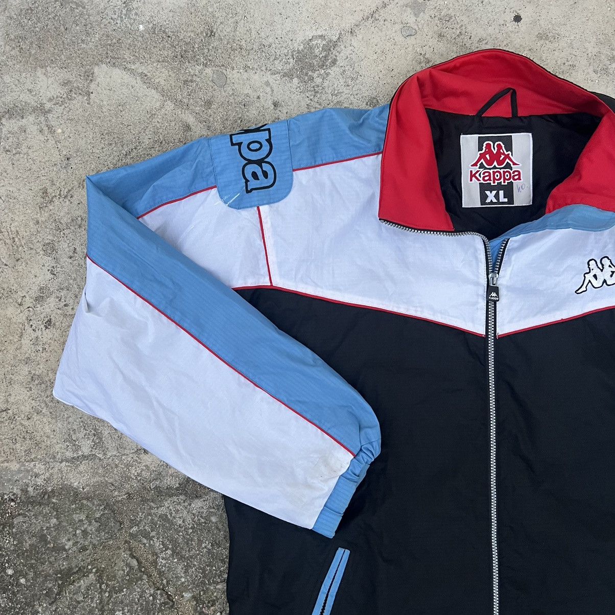 Kappa × Vintage Vintage 90s Kappa Made In Japan Rare Track Jacket Size US XL / EU 56 / 4 - 3 Thumbnail