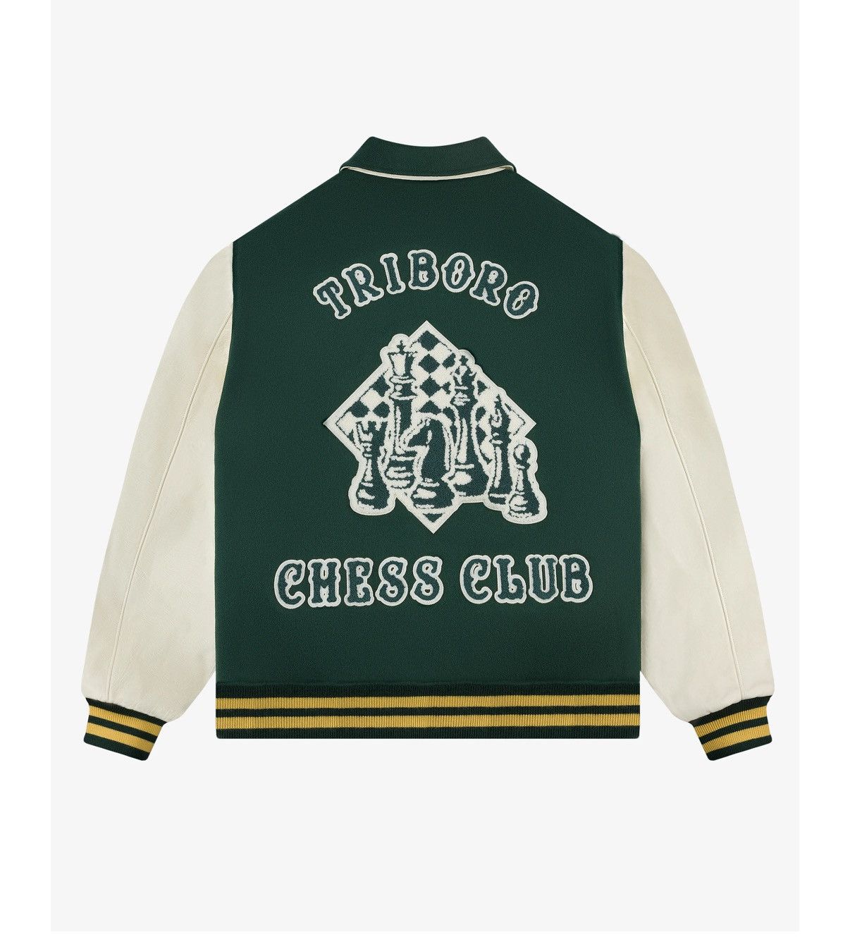 Aime Leon Dore Triboro Chess Club Varsity Jacket Size US XL / EU 56 / 4 - 3 Thumbnail