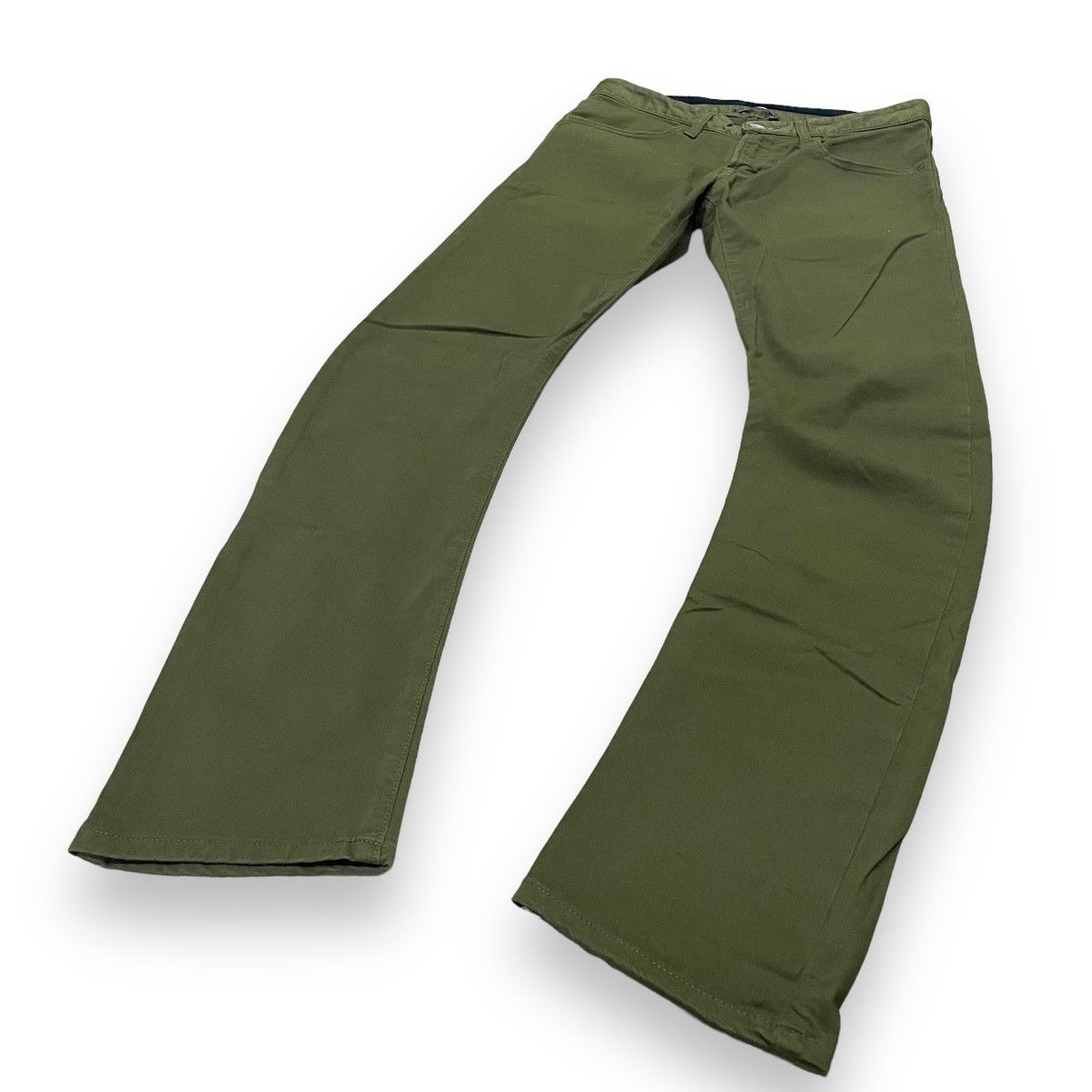 Edwin × junhashimoto 🇯🇵 EDWIN X JUNHASHIMOTO BANANA CUT J CURVE STRETCHTABLE PANTS Size US 29 - 4 Thumbnail