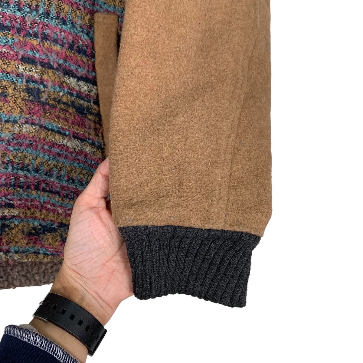 Japanese Brand TITICACA Sherpa Wool Hooded Jacket #0478-C22 Size US M / EU 48-50 / 2 - 13 Thumbnail