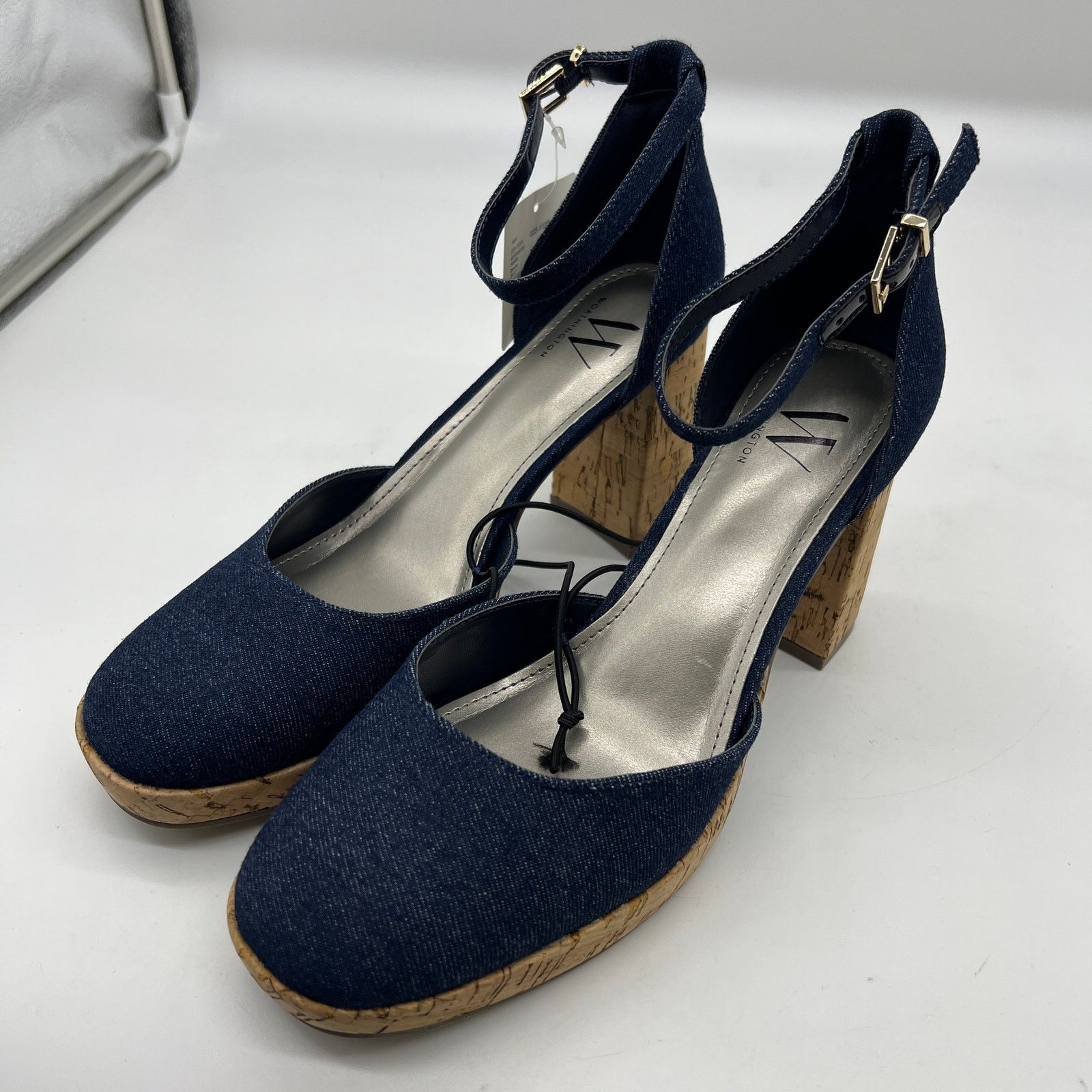Other Worthington Womens Panama Block Heel Pumps 9.5 Size US 9.5 / IT 39.5 - 10 Thumbnail
