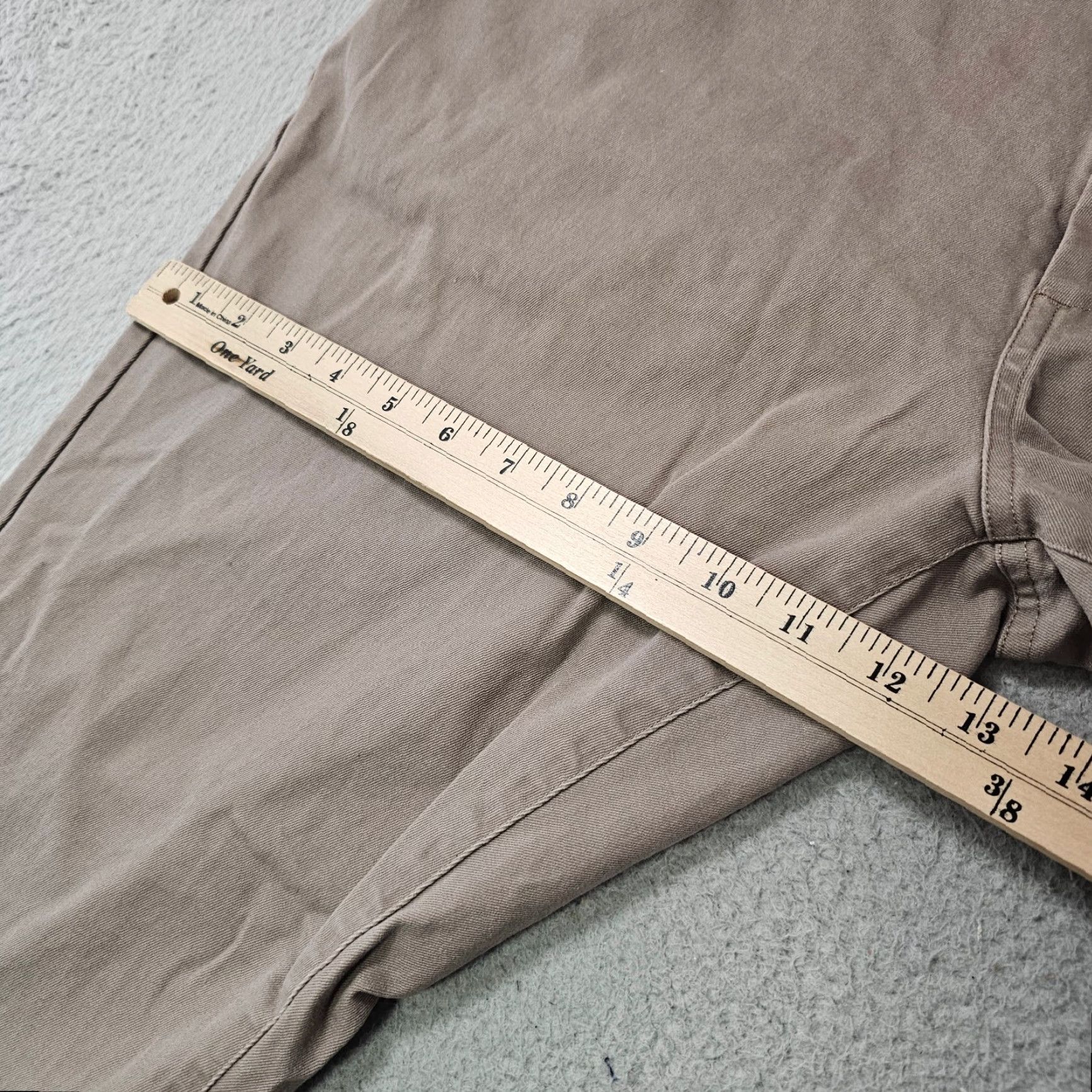 Taylor Stitch Taylor Stitch Pants Mens 35 Beige Khaki Organic Cotton Stretch Twill 35x28 Casual Workwear Chino Regular Beige Mens Size US 35 - 6 Thumbnail