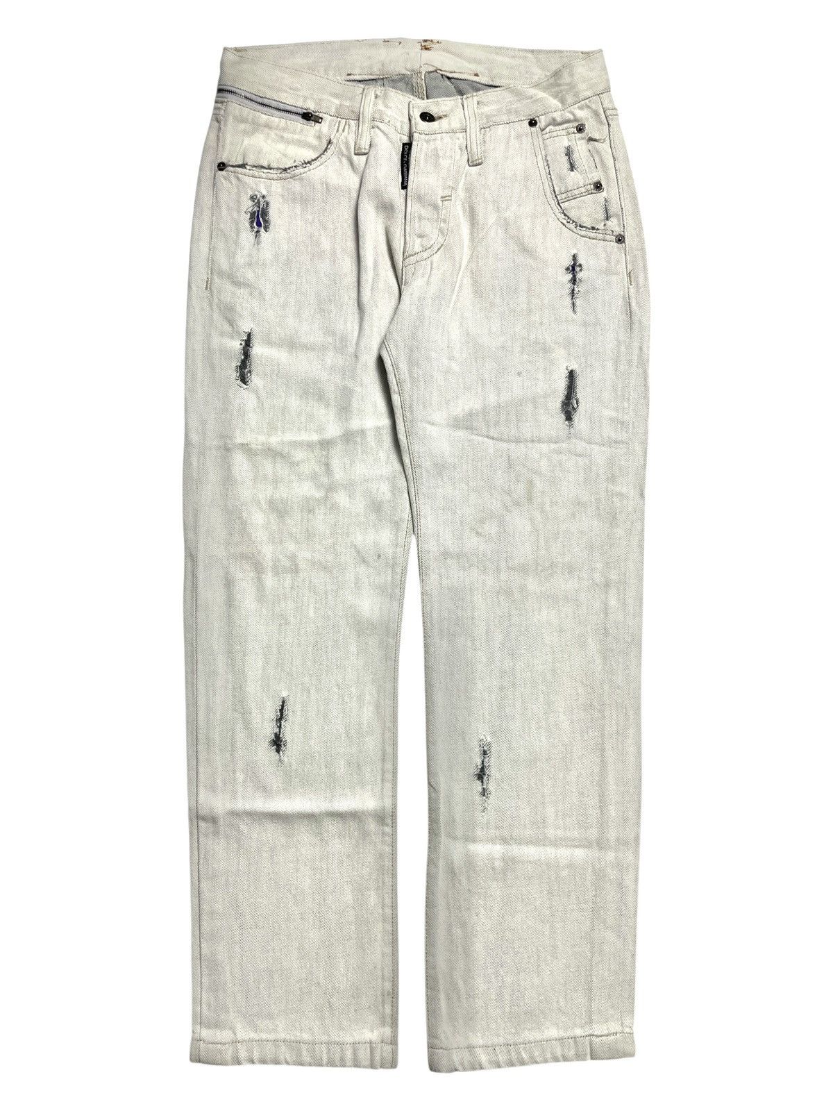 D&G - Distressed Denim Pants