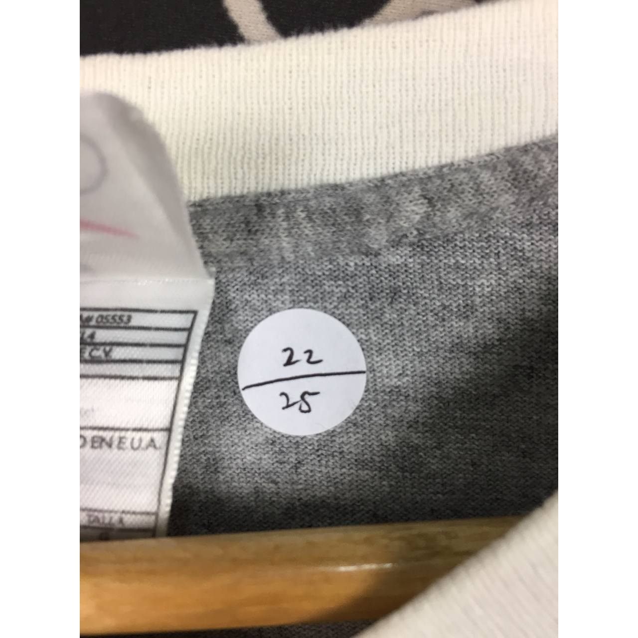 Nike × Vintage Vtg 90s Nike Athletics Swoosh Logo Made In Usa Tee Size US L / EU 52-54 / 3 - 18 Thumbnail