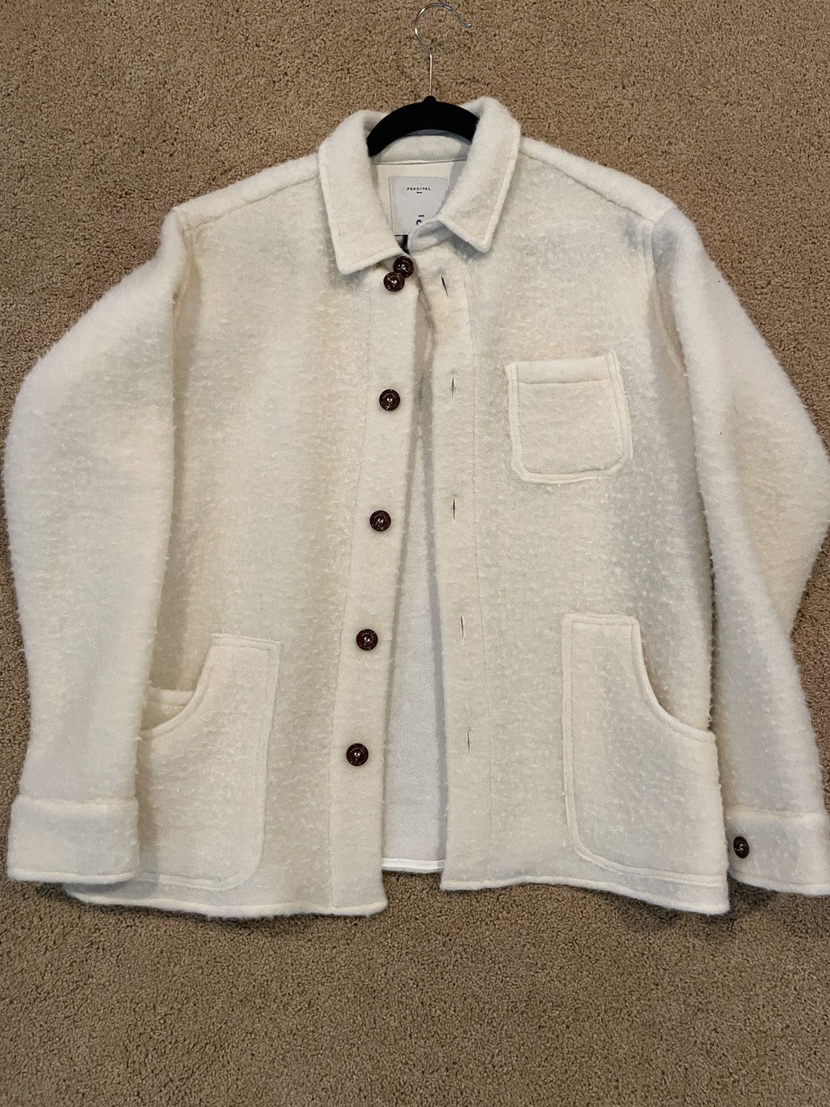 Percival Percival Fleece Overshirt Size US XL / EU 56 / 4 - 1 Thumbnail