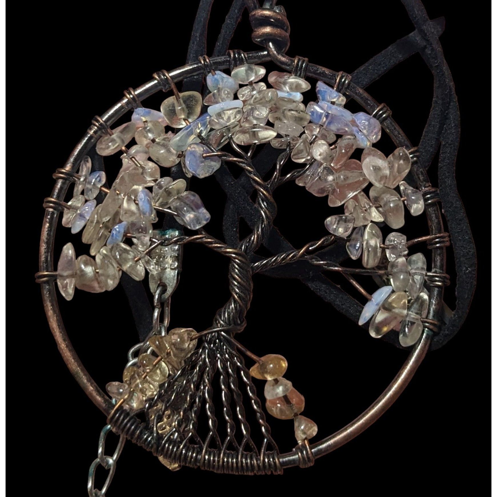 Other Moonstone Chip Tree Of Life Pendant Necklace Size ONE SIZE - 5 Thumbnail