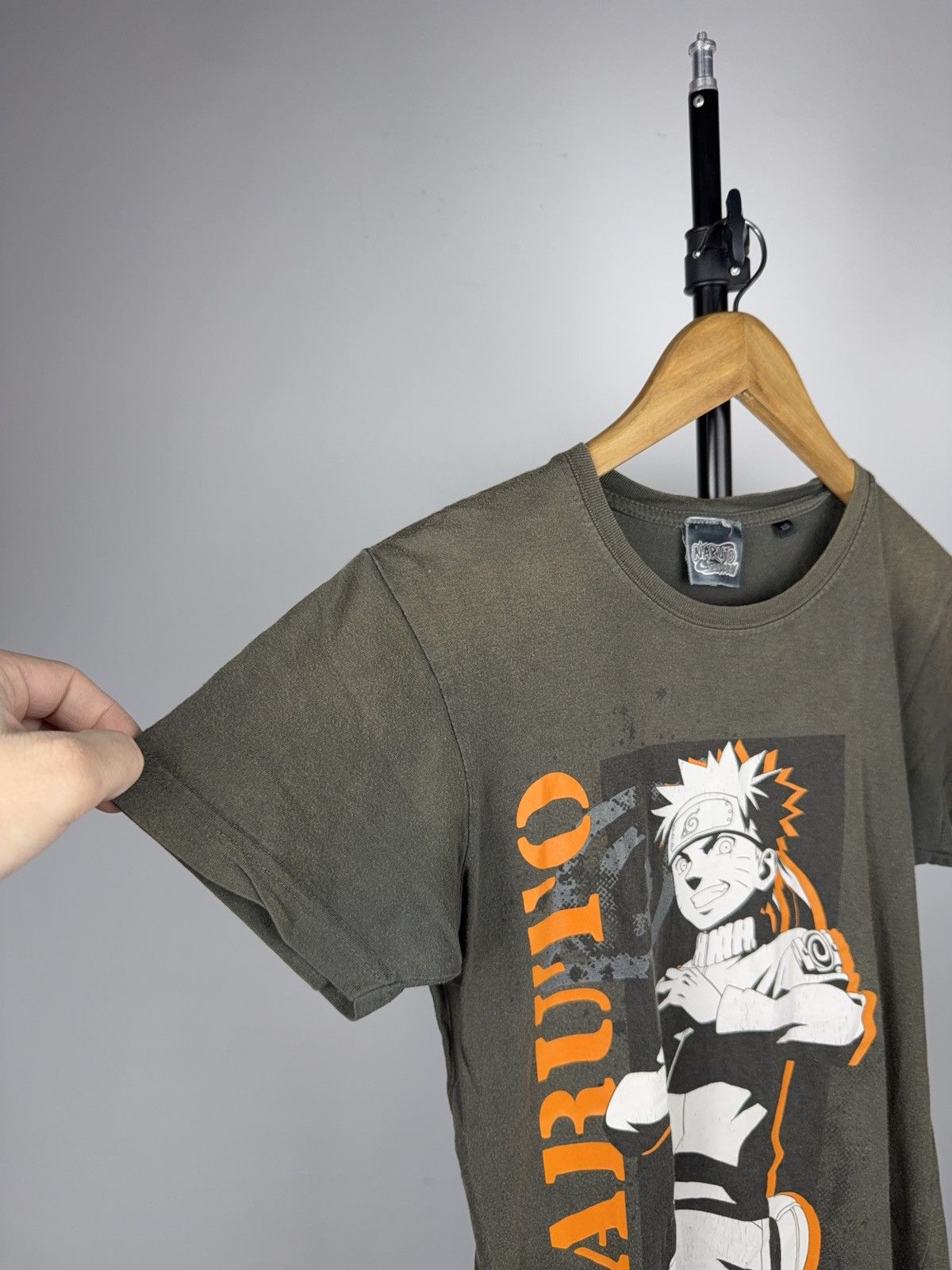Vintage 00s Naruto Shippuden Vintage Difuzed Tee XS Anime Graphic Size US XS / EU 42 / 0 - 6 Thumbnail