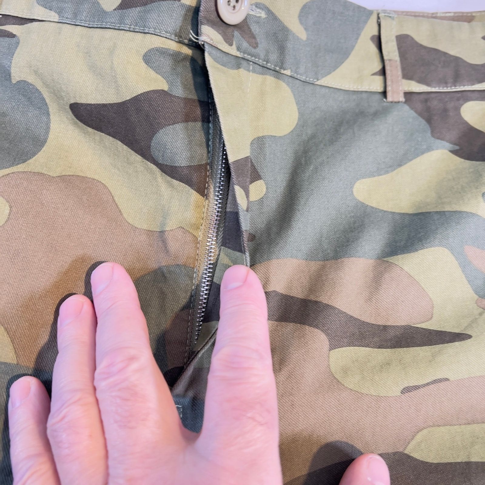 Other Fashion Nova Camouflage Pants Womans 2XL 100% Cotton Lace Up Size 38" / US 16 / IT 52 - 7 Thumbnail