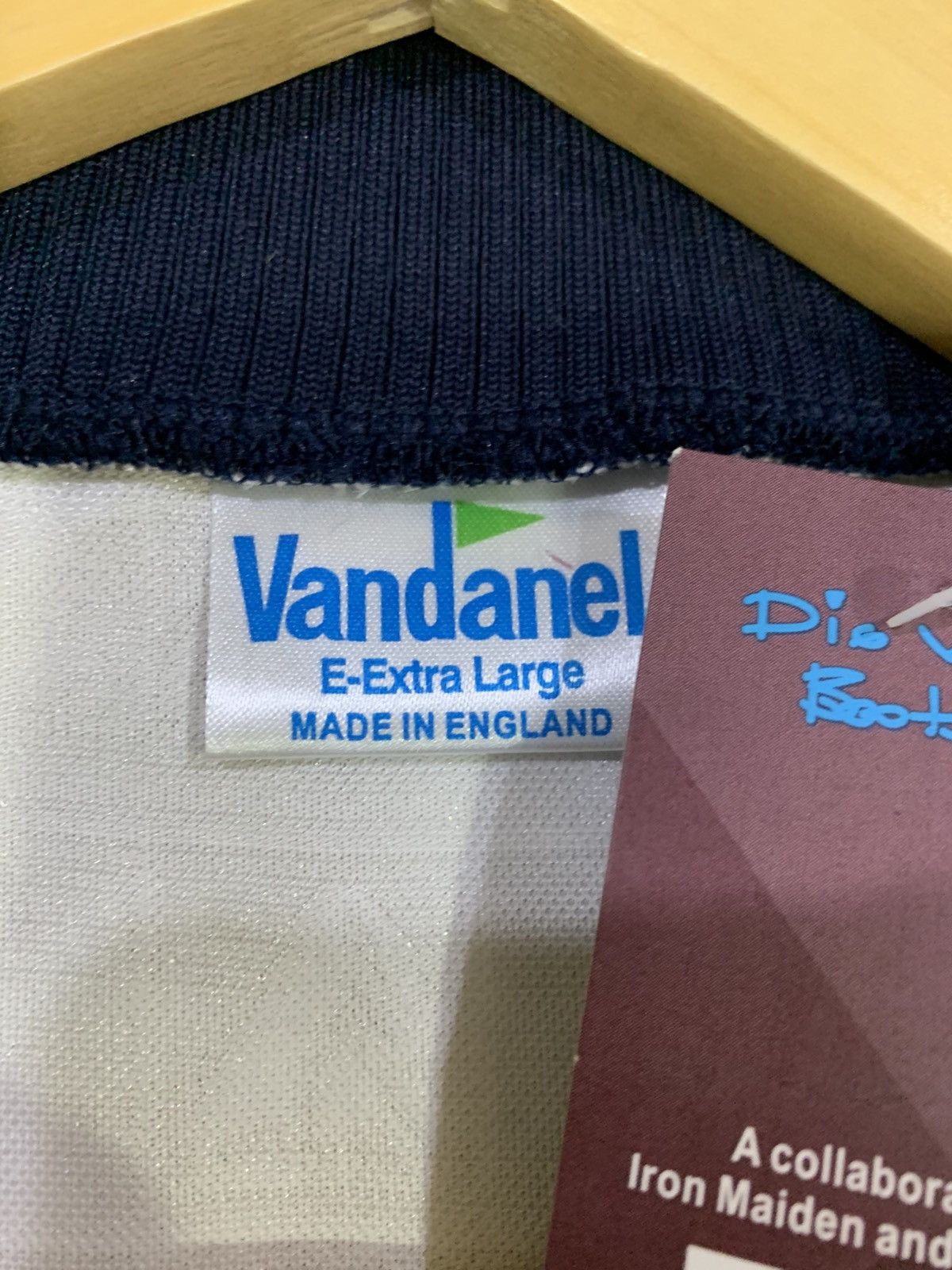 Iron Maiden Vintage IronMaiden West Ham United Jersey Deadstock With Tag Size US XL / EU 56 / 4 - 4 Thumbnail