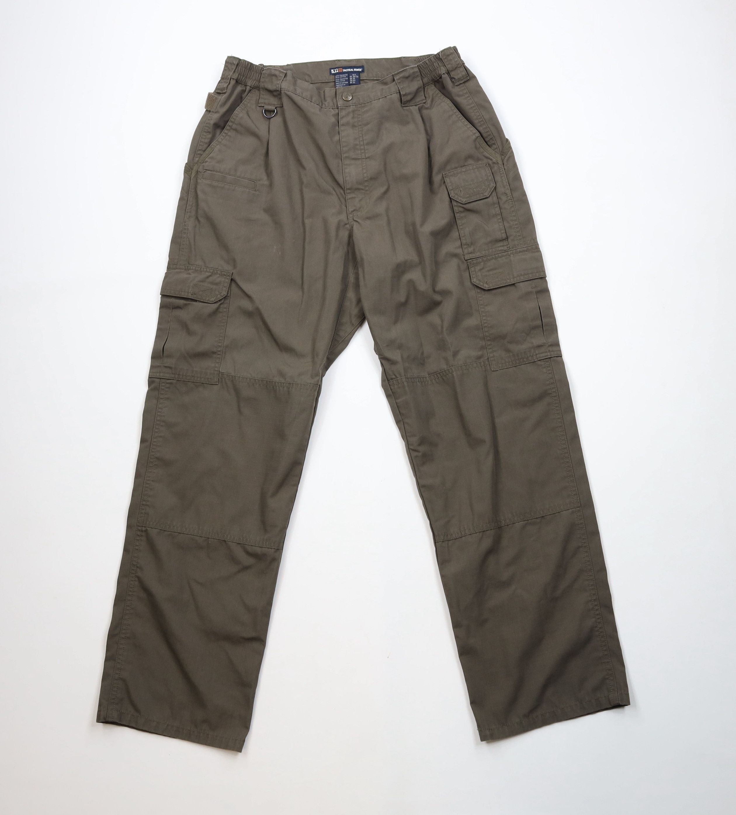 Vintage 5.11 Tactical Series Pro Ripstop Uniform Cargo Pants Green Size US 36 / EU 52 - 1 Thumbnail