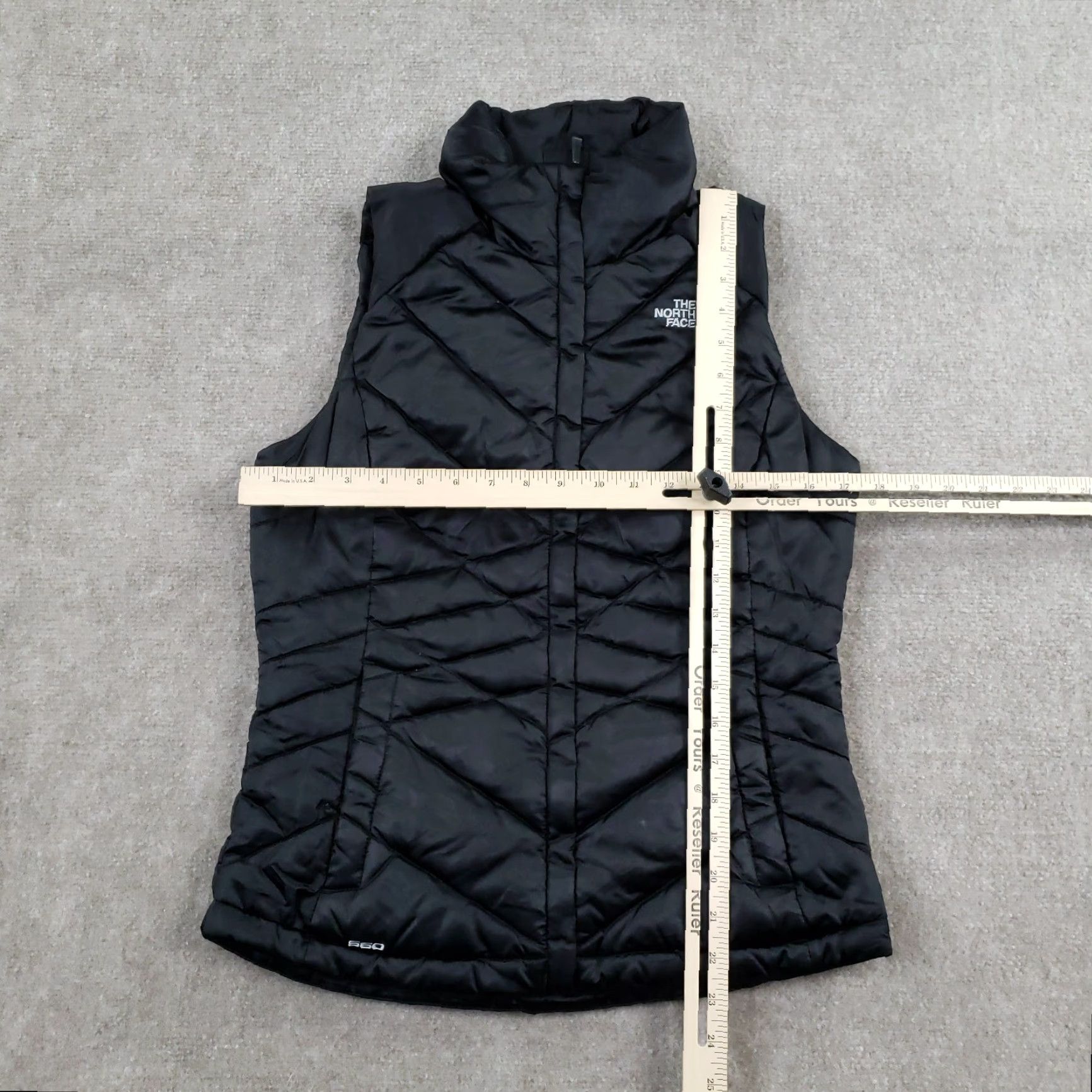The North Face The North Face Vest Womens XS Black Down Puffer Full Zip Aconcagua 550 Nylon Sleeveless Jacket - Not sure: ensure order. Size XS / US 0-2 / IT 36-38 - 2 Thumbnail