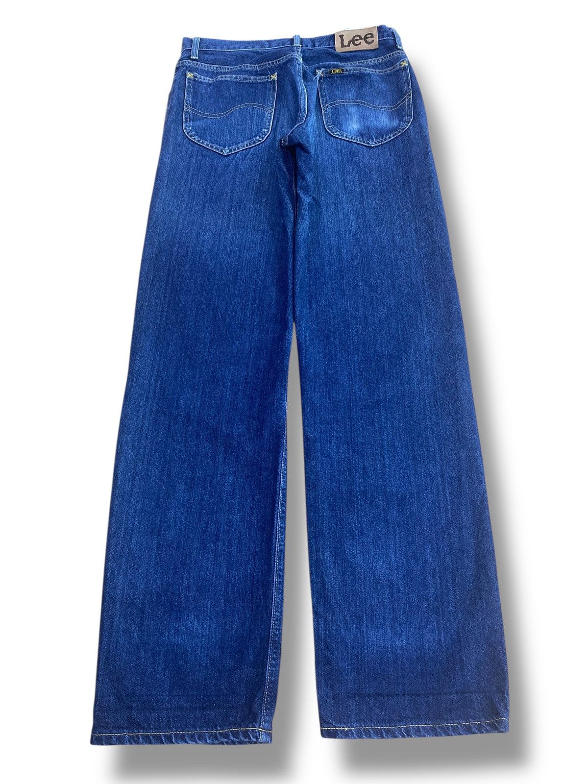 Lee Lee Riders Faded Dark Wash Style Loose Jeans Size US 30 / EU 46 - 3 Thumbnail