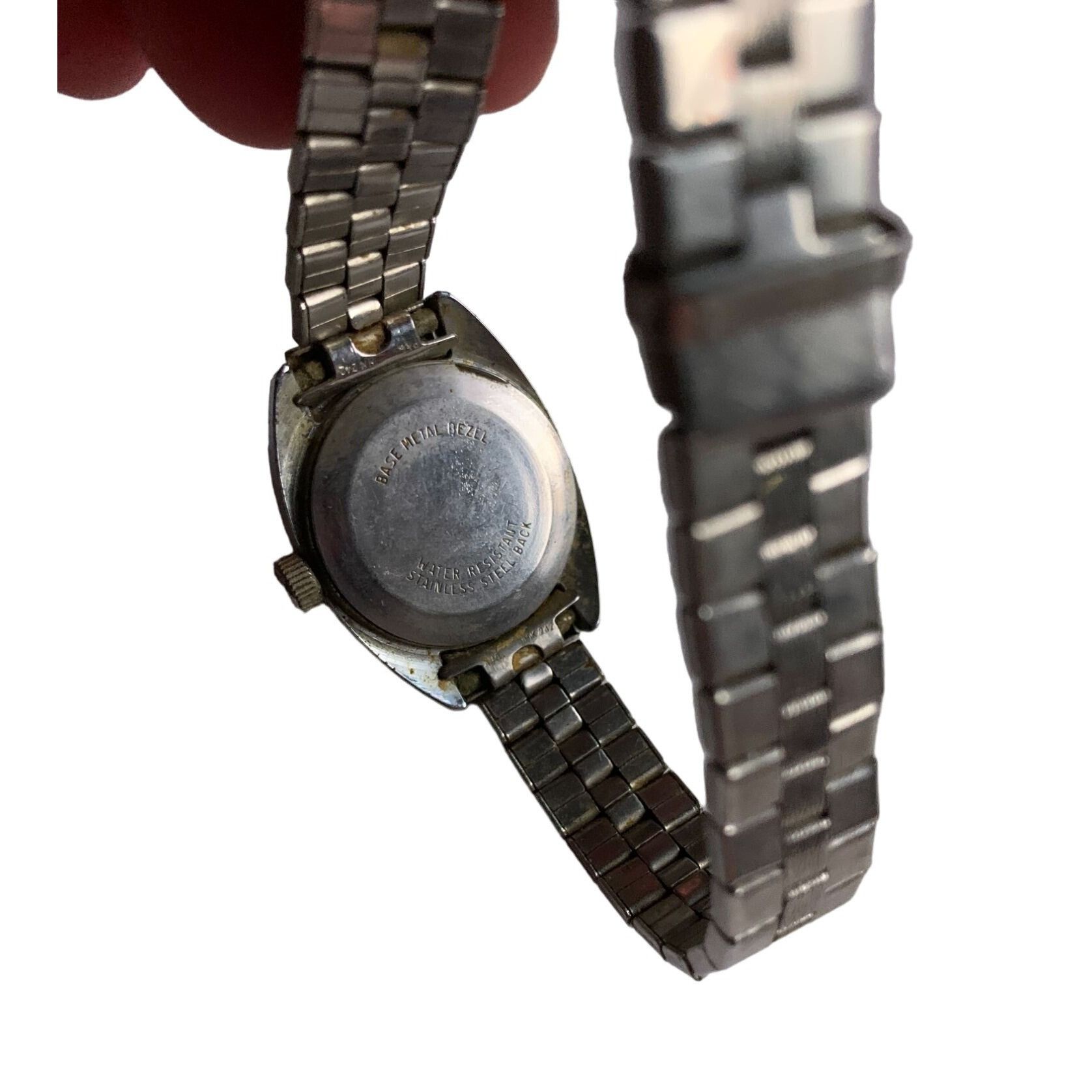 Timex Vintage Silver Toned TIMEX Watches (5) Untested - Water Resi Size ONE SIZE - 13 Thumbnail