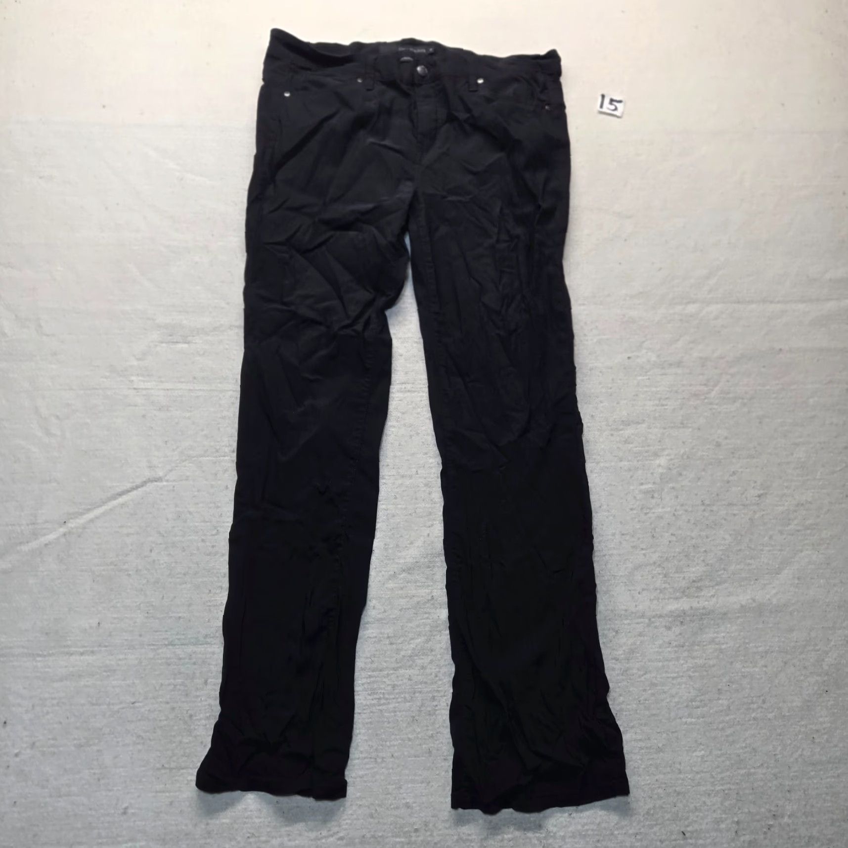 Calvin Klein Calvin Klein Jeans Black Dress Pants Trousers Waist Regular Adult Women's 14 Pants Dress Black Calvin Klein Jeans Womens 14 Size 36" / US 14 / IT 50 - 2 Thumbnail