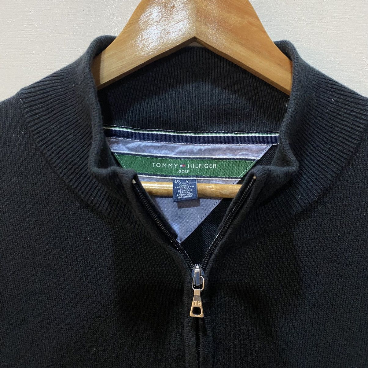 Designer × Tommy Hilfiger TOMMY HILFIGER Half Zipper Golf Size US XL / EU 56 / 4 - 3 Thumbnail