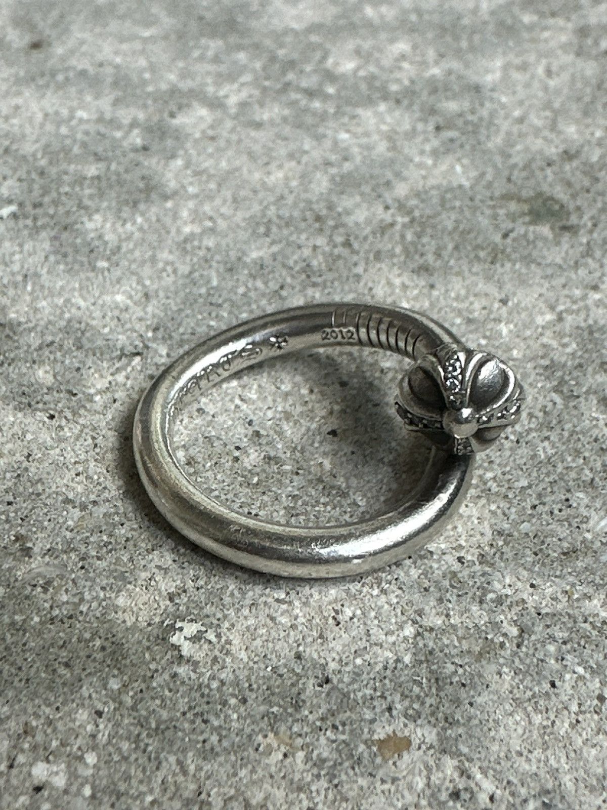 Chrome Hearts Diamond nail screw ring Size ONE SIZE - 1 Thumbnail