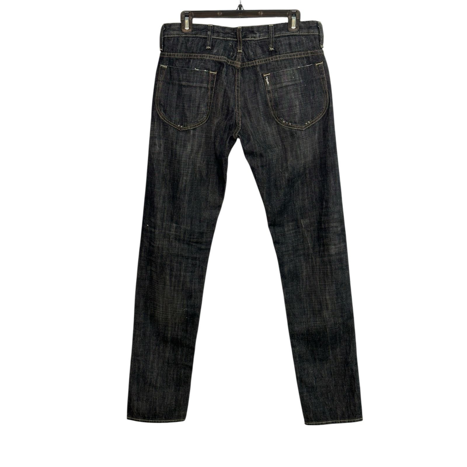 Emporio Armani Emporio Armani Johnny Slim Fit Black Jeans size 31 Size US 31 - 2 Thumbnail