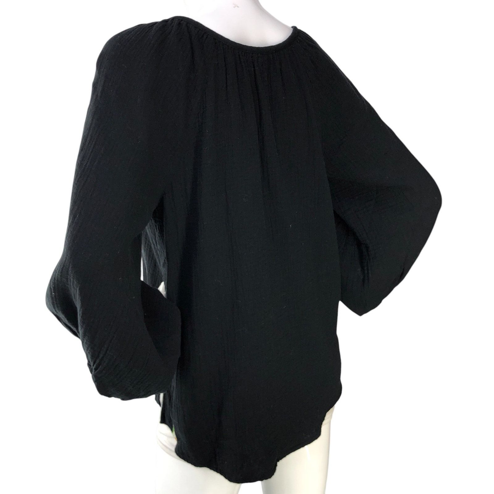 Tommy Bahama Tommy Bahama Sz S Top Coral Isle Cotton Gauze Peasant Blouse Size S / US 4 / IT 40 - 6 Thumbnail