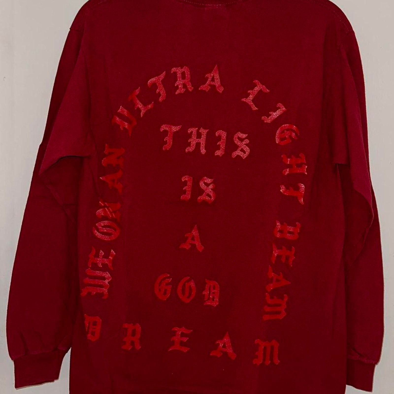 Band Tees × Rap Tees Kanye West The Life Of Pablo Long Sleeve Tour T Shirt size M Size US M / EU 48-50 / 2 - 5 Thumbnail