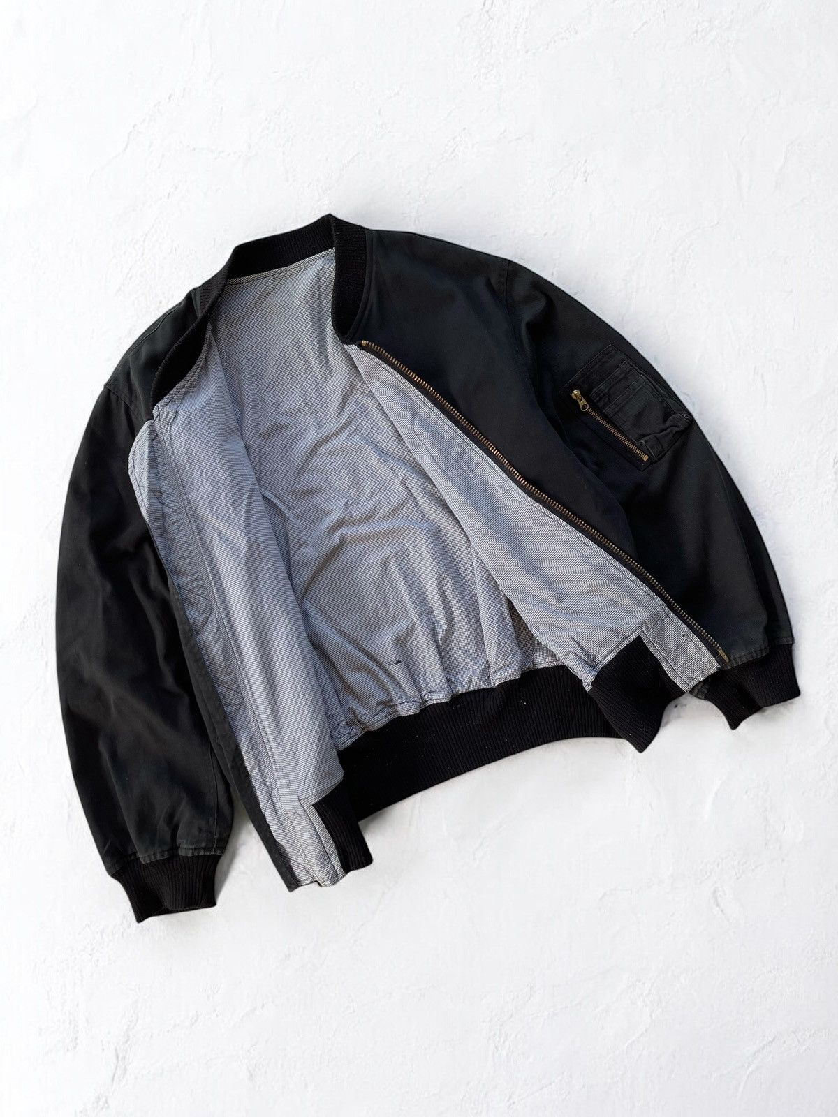 Japanese Brand × Pink House × Vintage 🔥Vintage Pink House Japan Logo Flight Bomber Jacket Size US L / EU 52-54 / 3 - 4 Thumbnail
