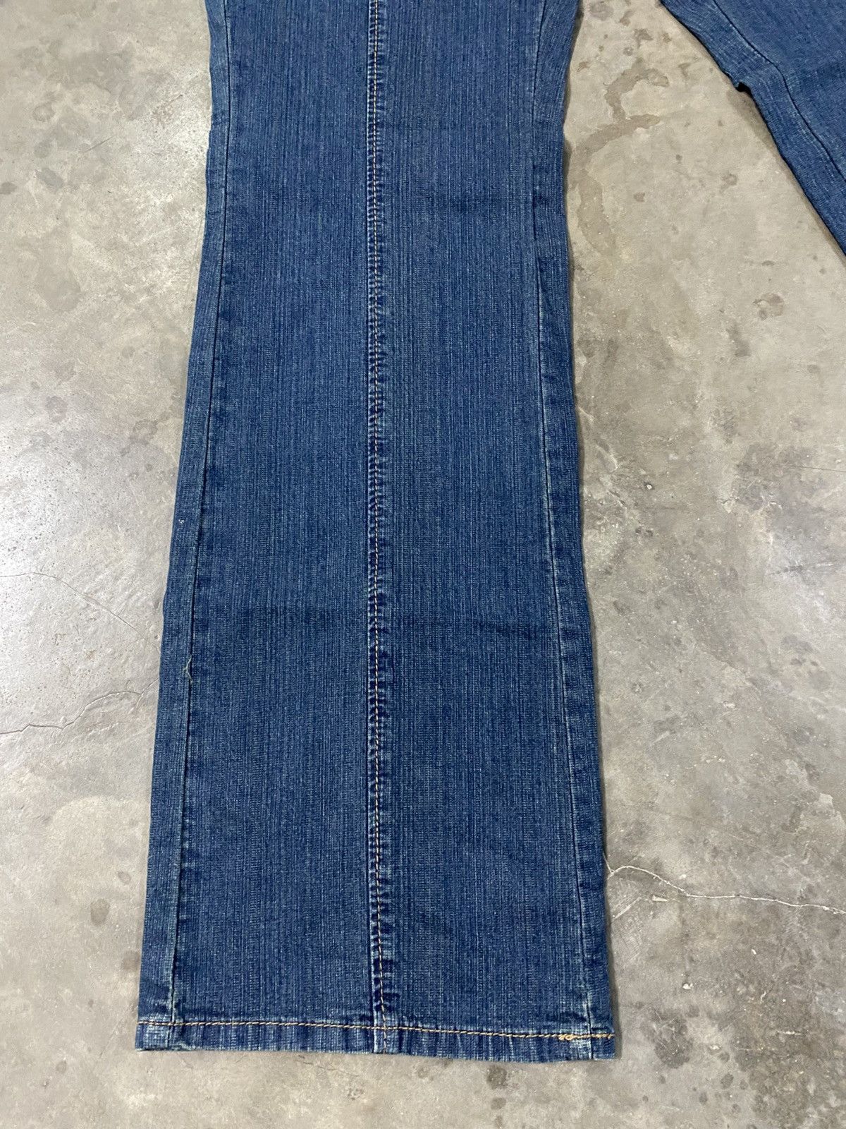 Hysteric Glamour × Japanese Brand × Tornado Mart Flare Jeans Japanese Unknown Stretch Denim @229 Size US 30 / EU 46 - 3 Thumbnail