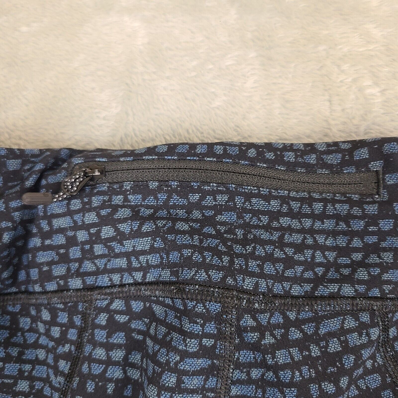 Lululemon Lululemon Pace Rival Crop Legging Shatter Weave Desert Teal Size 27" / US 4 / IT 40 - 7 Thumbnail