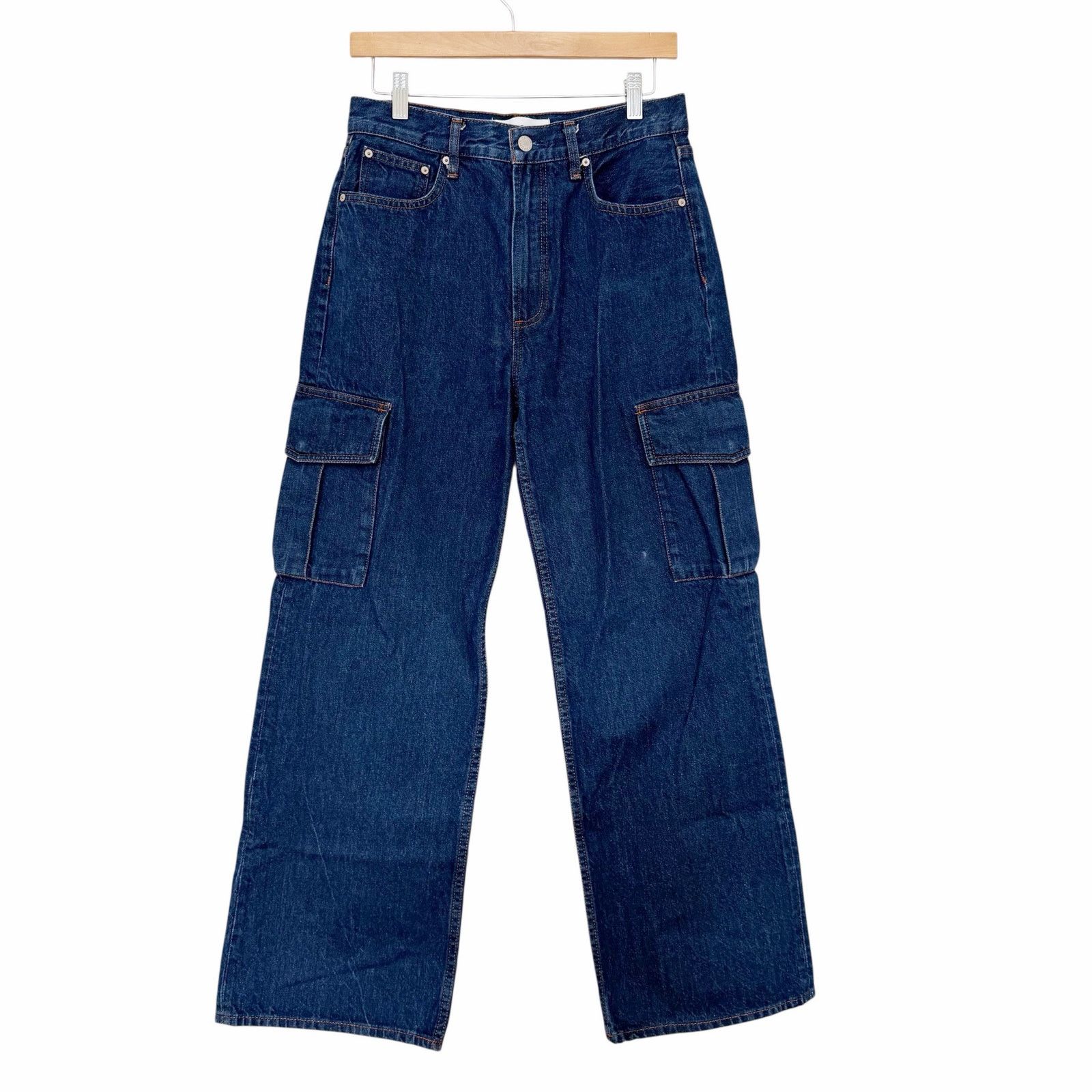 Other Denim Forum Farrah High Rise Wide Leg Jeans Sz 28 Size 28" / US 6 / IT 42 - 1 Thumbnail
