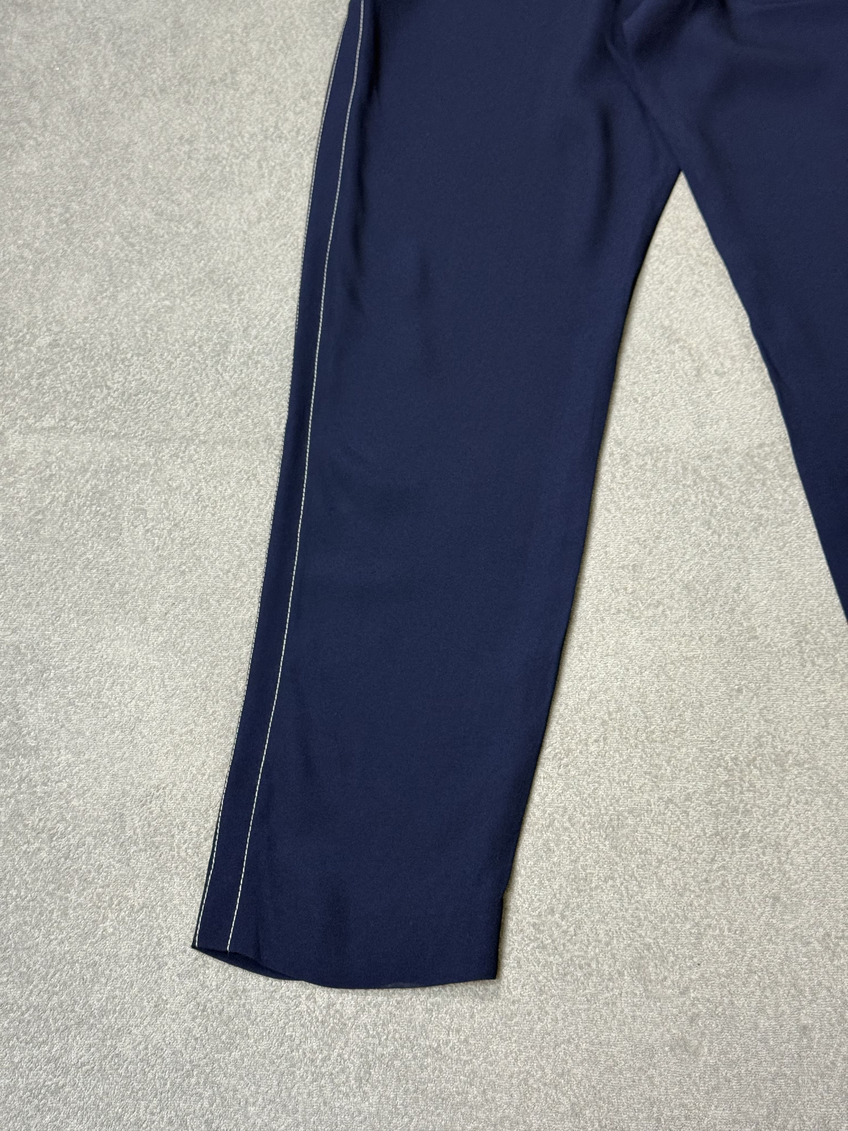 Marni Navy Marni Viscose Pants 44 Size 32" / US 10 / IT 46 - 9 Thumbnail
