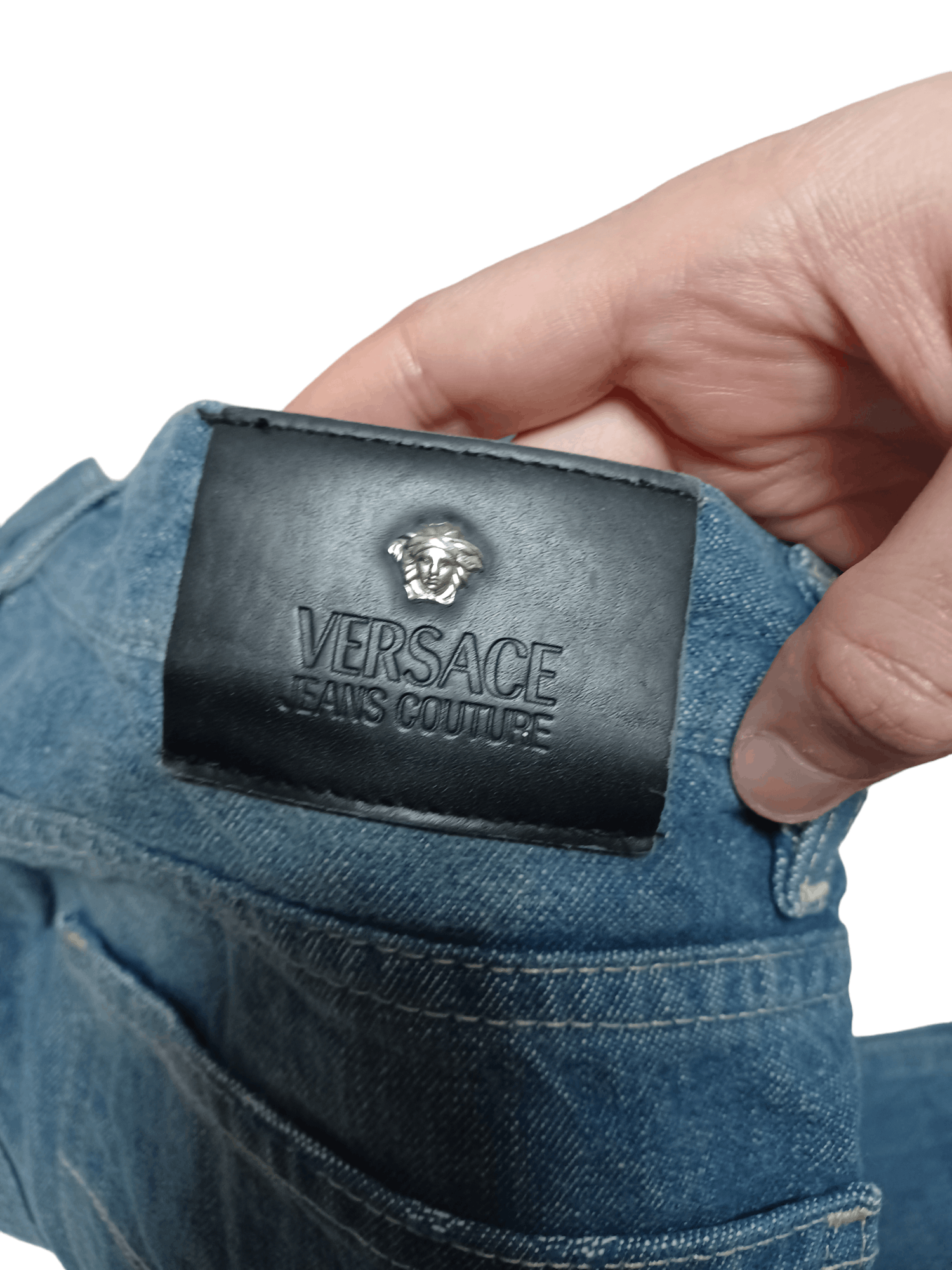 Versace Jeans Couture 2005 VINTAGE VERSACE JEANS COUTURE MADE IN ITALY BOOTCUT Size US 31 - 6 Thumbnail