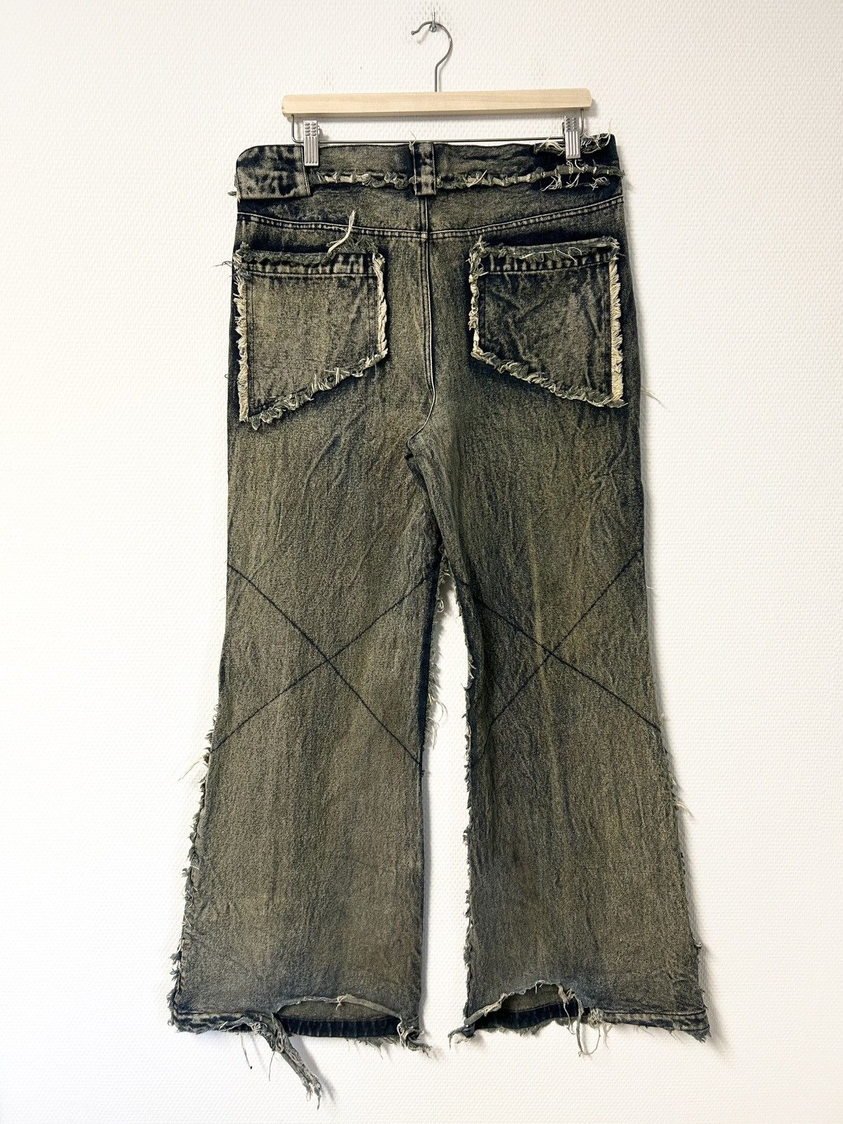 No Faith Studios 002 Flared Denim Size US 34 / EU 50 - 2 Thumbnail