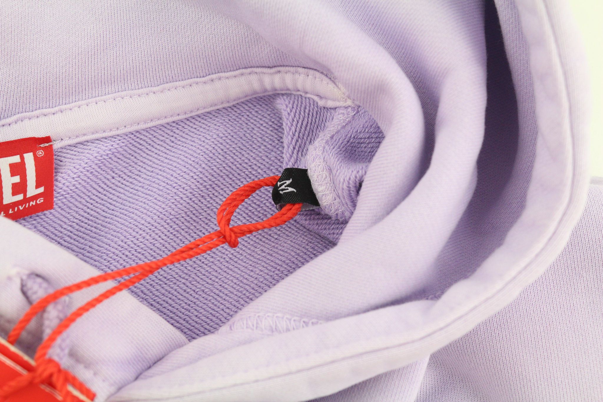 Diesel S-GINN-HOOD-IND M Purple Kangaroo Long Sleeve Hoodie 40358 Size US M / EU 48-50 / 2 - 8 Thumbnail