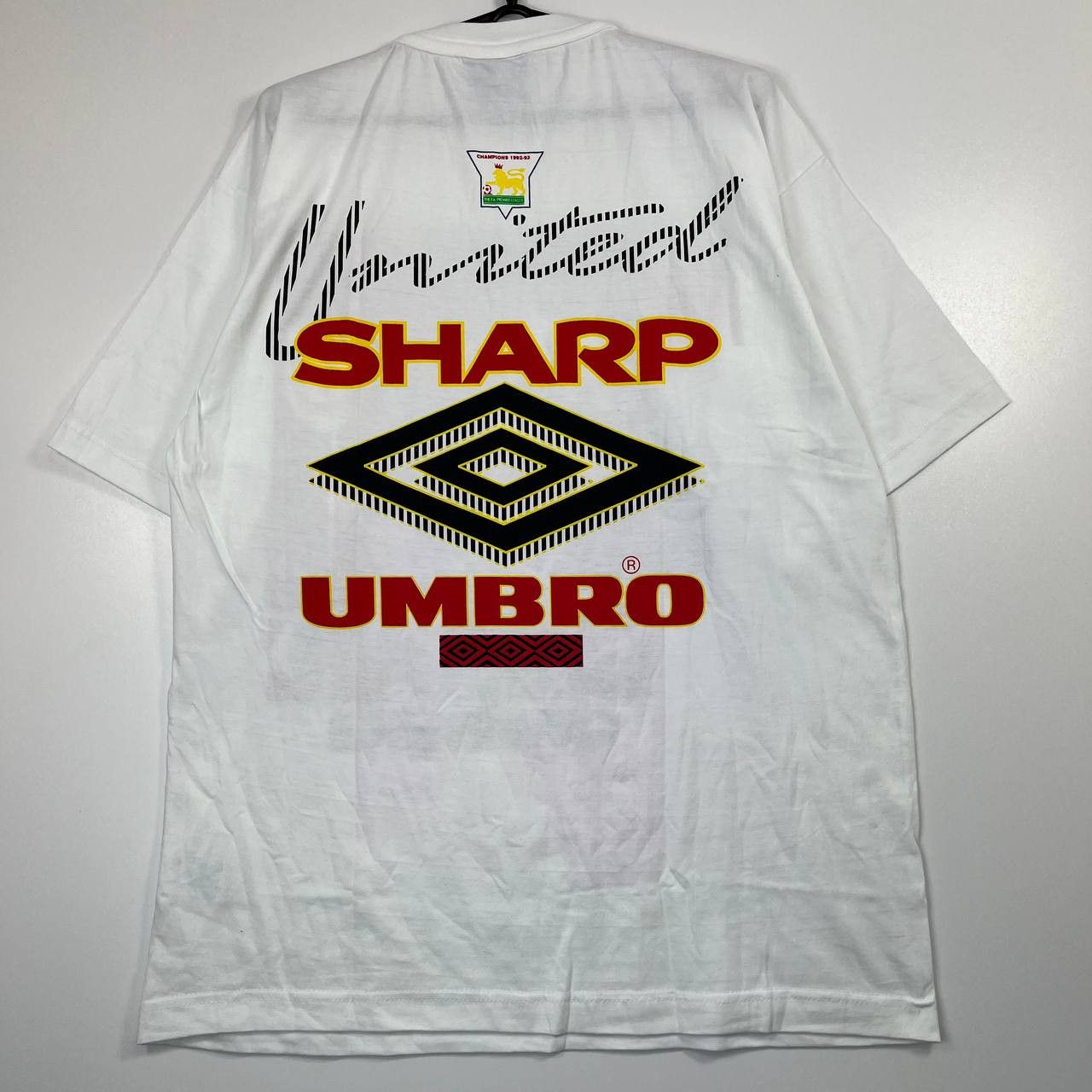 Other Manchester United Graphic 90s T Shirt Umbro Logo Football L Size US L / EU 52-54 / 3 - 6 Thumbnail