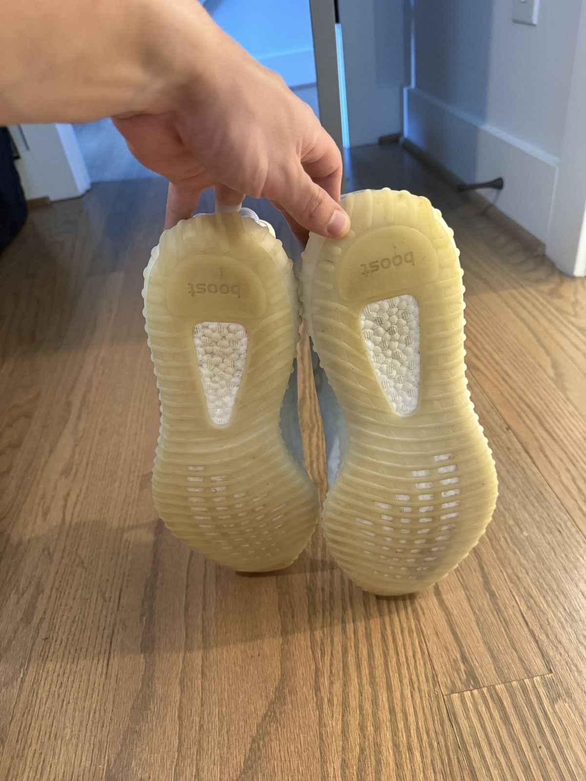 Yeezy Yeezy Boost 350 V2 Mono Ice Size US 12 / EU 45 - 5 Thumbnail