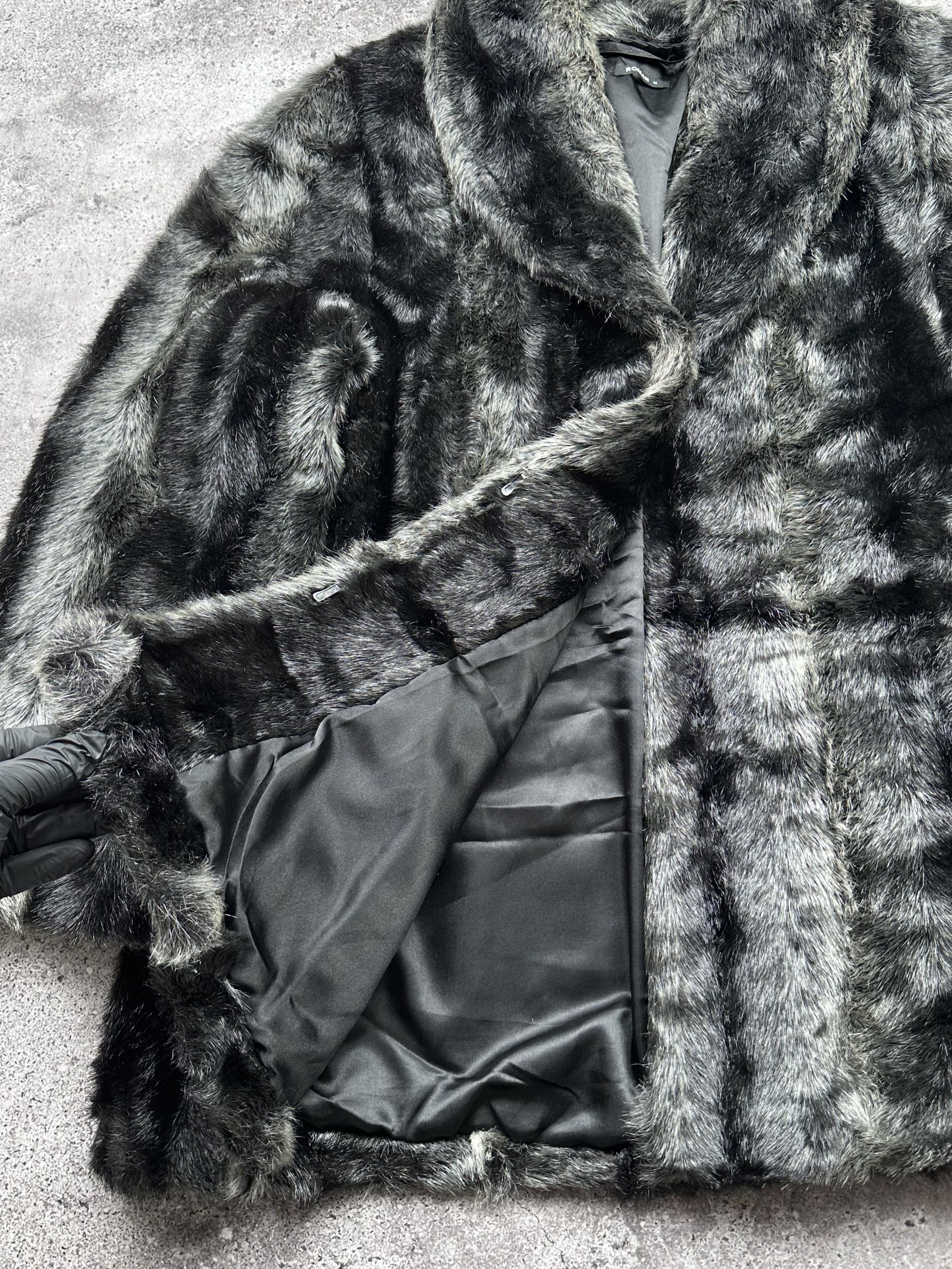 Vintage Vintage Faux Fur Coat C218(V615) Size M / US 6-8 / IT 42-44 - 4 Thumbnail