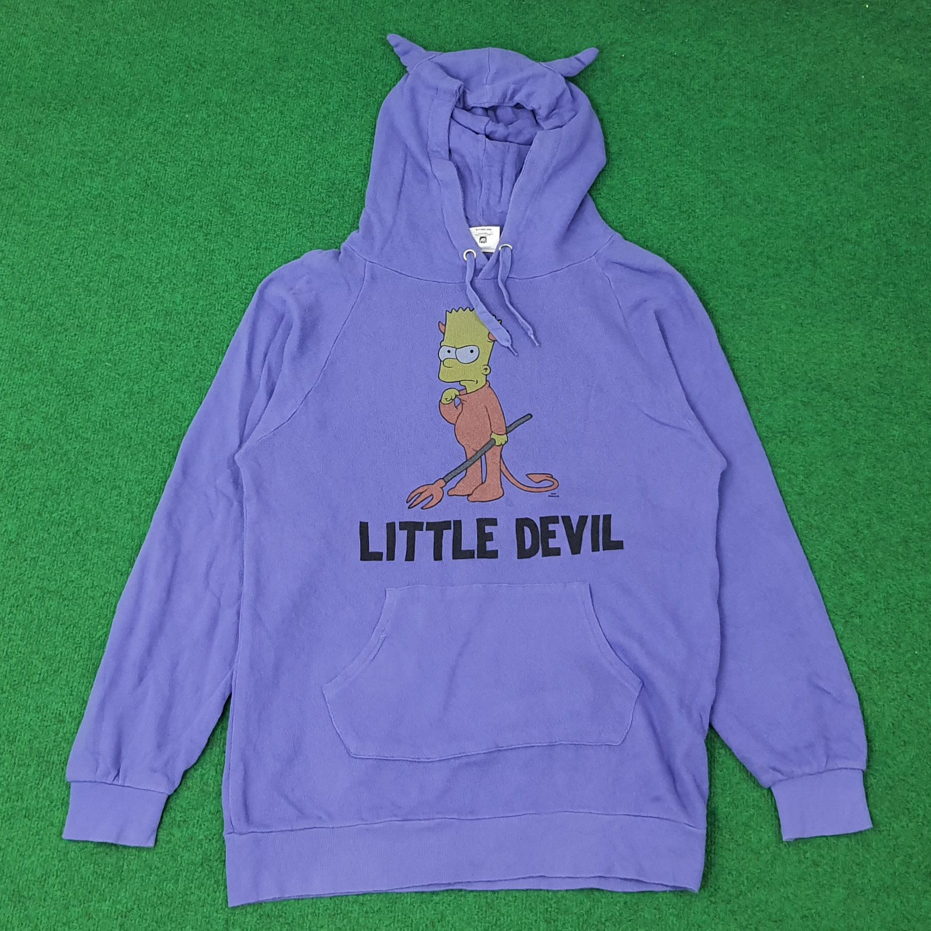 The Simpsons Vintage The Simpson Little Devil Hoodie C264N28 Size US M / EU 48-50 / 2 - 1 Thumbnail