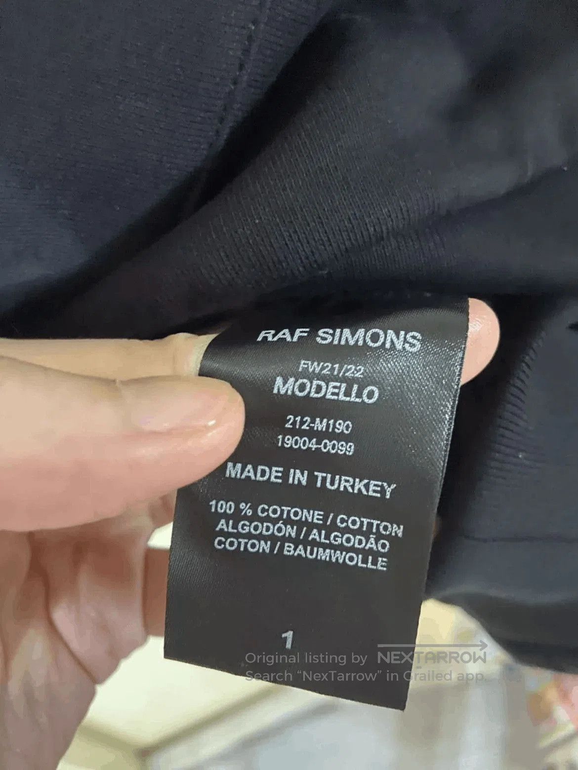 Raf Simons Sz 1 Raf Simons 21AW Sickle Hoodie. Size US S / EU 44-46 / 1 - 6 Thumbnail