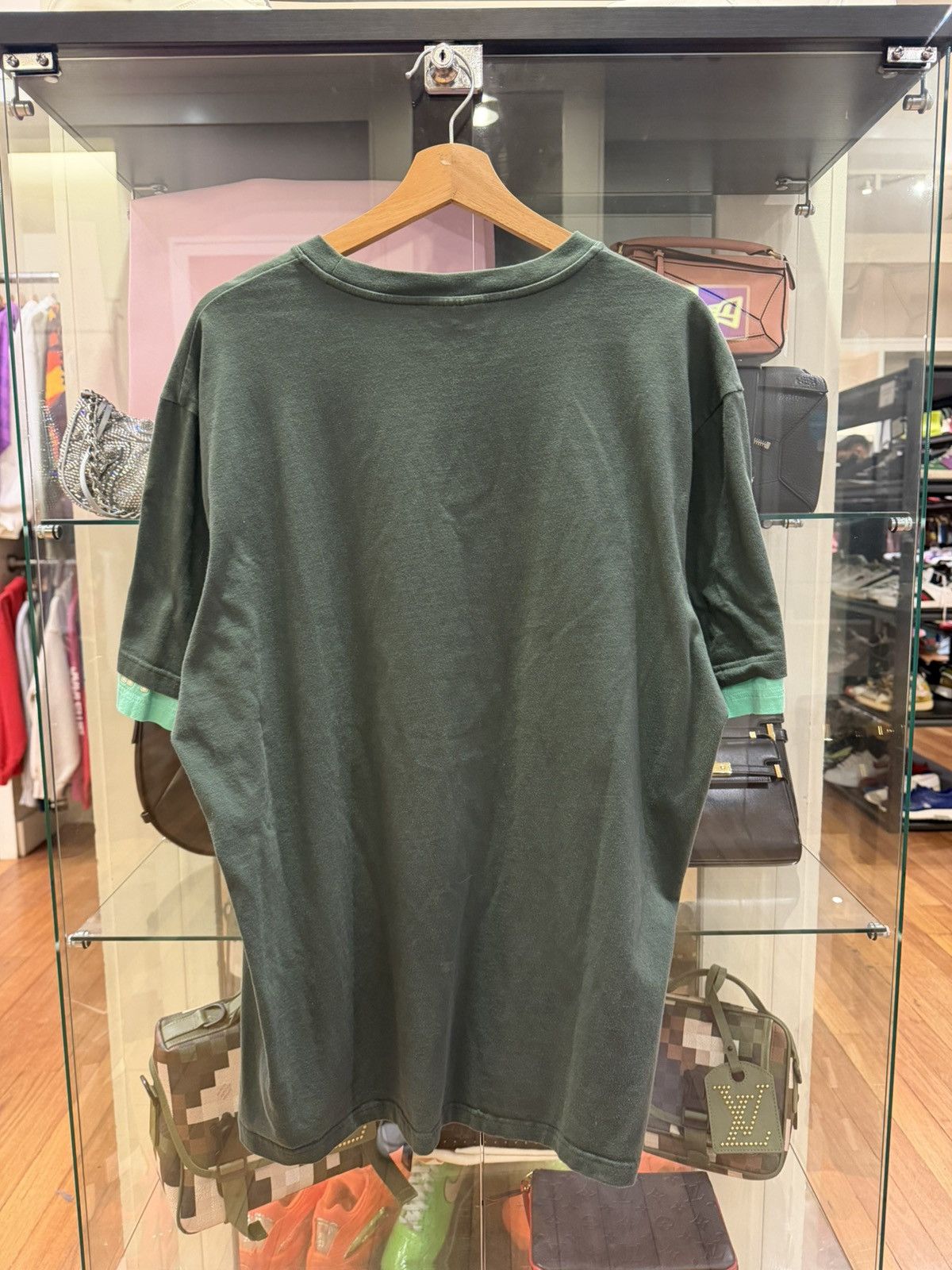Lanvin Lanvin Double Layered Tee - Green Size US XXL / EU 58 / 5 - 2 Thumbnail