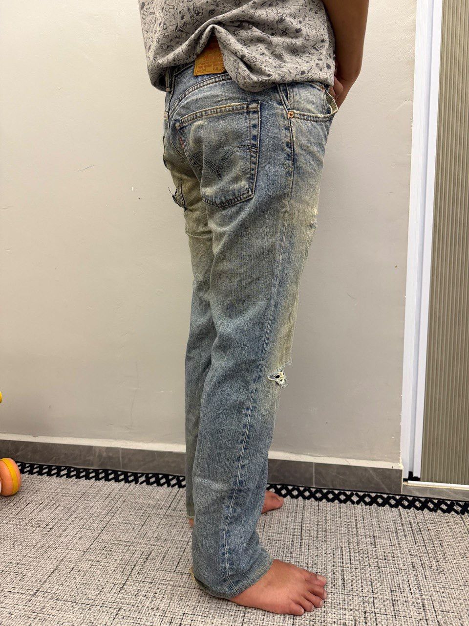 Levi's × Levi's Vintage Clothing × Vintage Vintage Levis 503 Distressed Jeans 359 Size US 31 - 13 Thumbnail