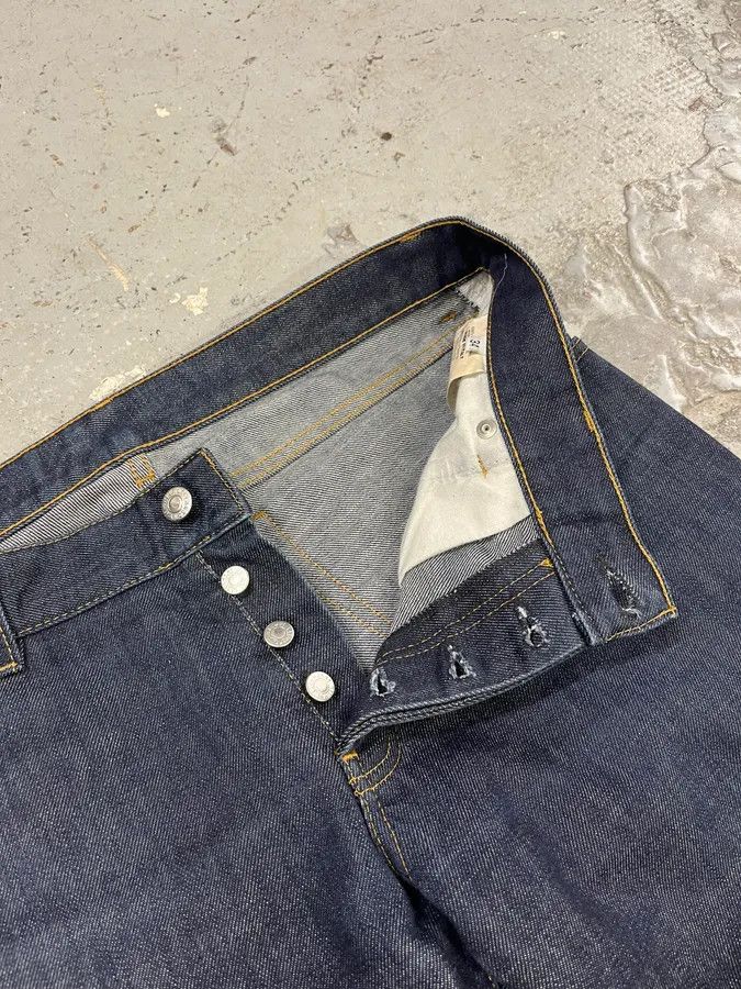 Helmut Lang Helmut Lang Brut Navy Jeans Size US 33 - 8 Thumbnail