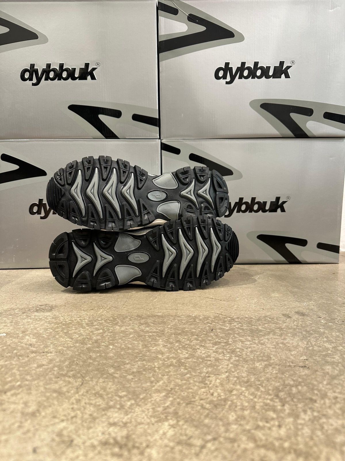 Dybbuk DYBBUK - Vortex V.2 Sneakers Silver/Black Size US 8 / EU 41 - 4 Thumbnail