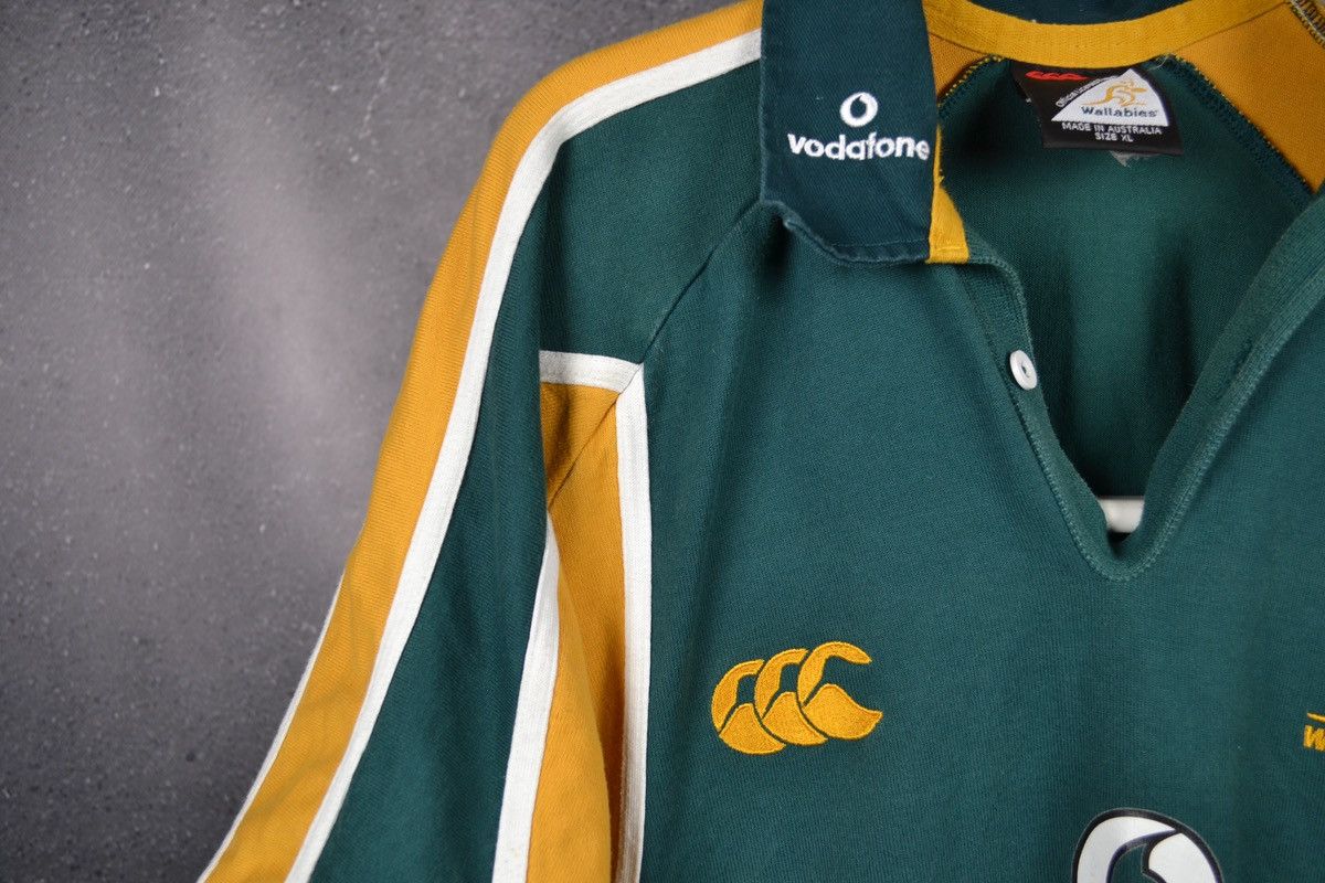 Canterbury of New Zealand × Vintage Australia Wallabies Vintage Rugby Union Shirt Canterbury XL Size US XL / EU 56 / 4 - 5 Thumbnail