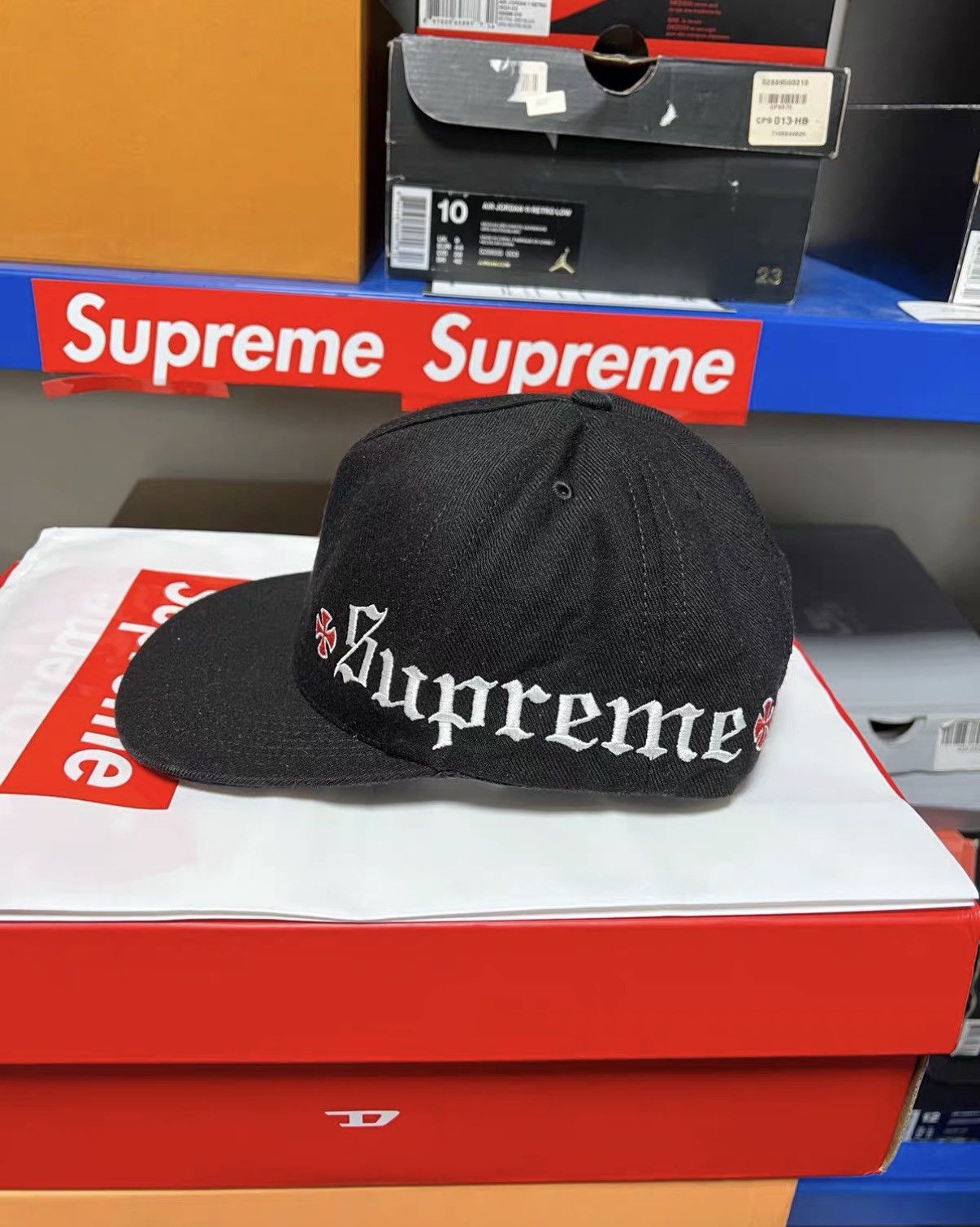 Supreme Nike Supreme 24SS Dazzle Crusher Bucket Hat L/XL FZ6789