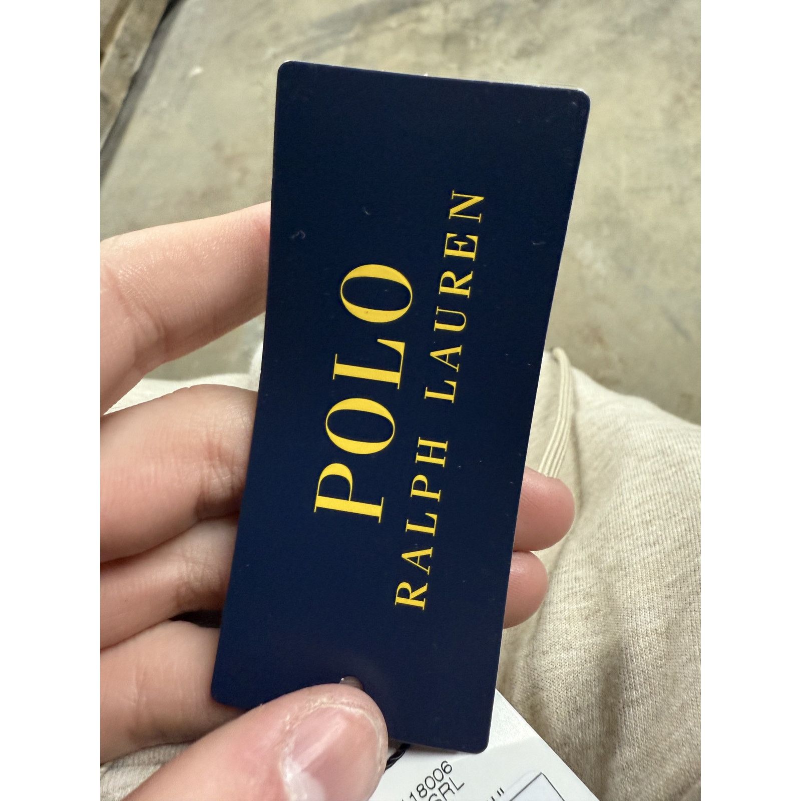 Polo Ralph Lauren Polo Zip Up Tan White New Medium With Tags Size US M / EU 48-50 / 2 - 3 Thumbnail
