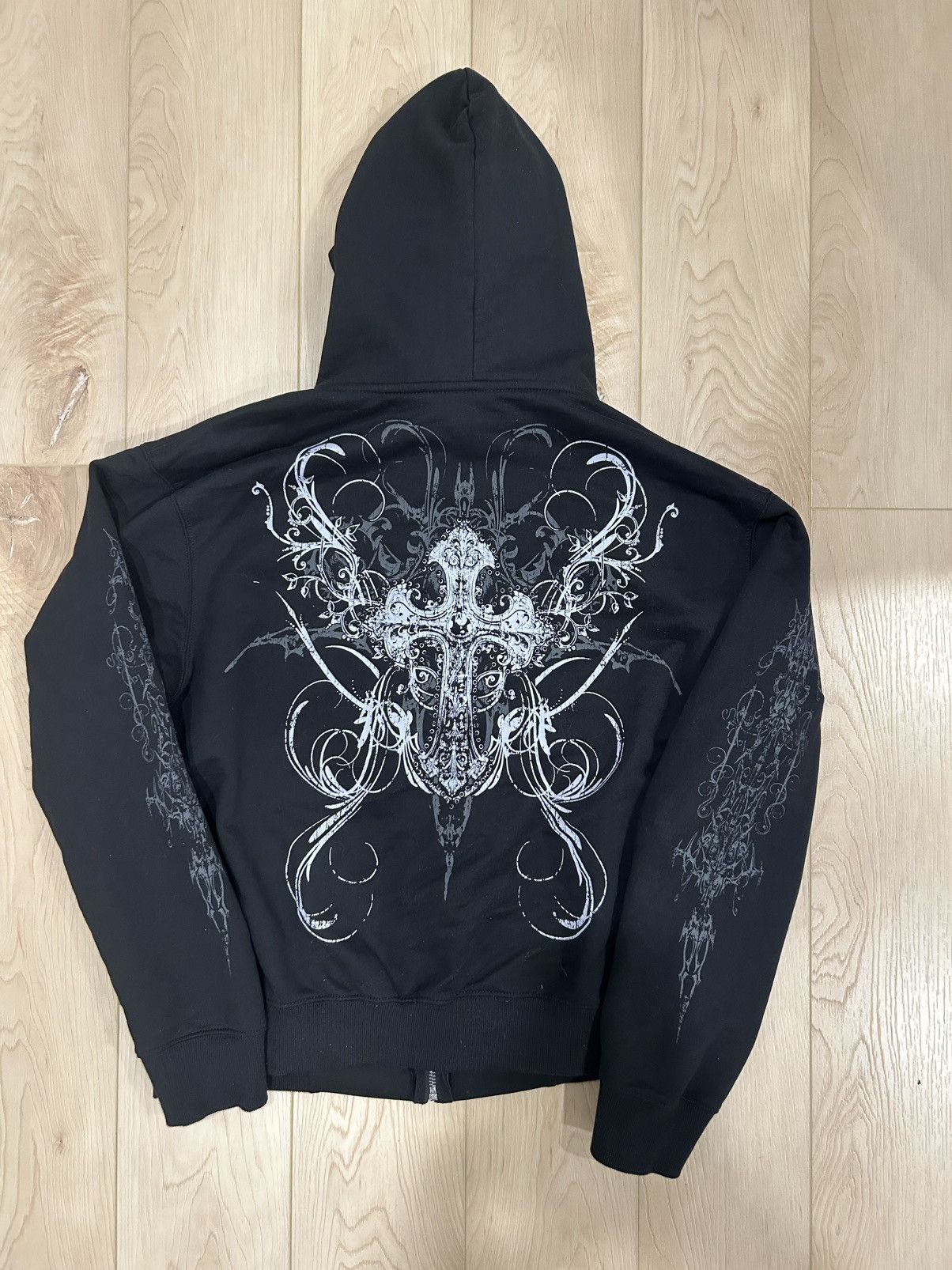 Insomnia Visuals Insomnia visuals rhinestones hoodie Size US S / EU 44-46 / 1 - 8 Thumbnail